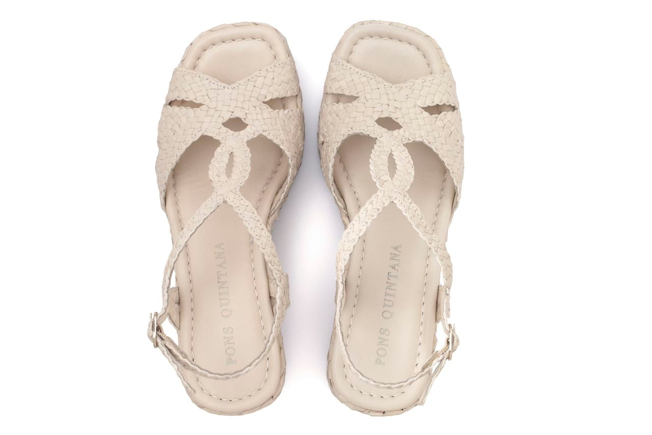 SANDALIA PLATAFORMA ANKARA WET SALINAS