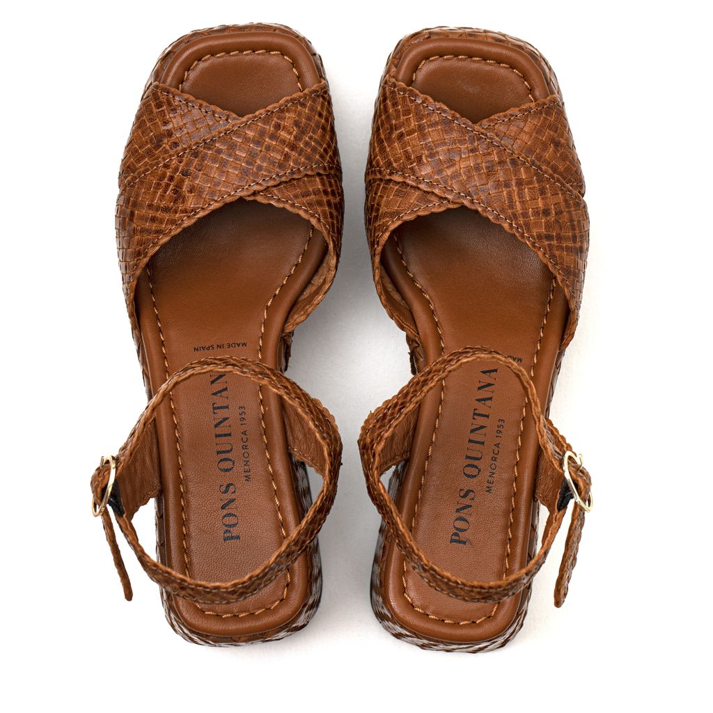 GUINEA TRZ-TOFFE HEEL SANDAL