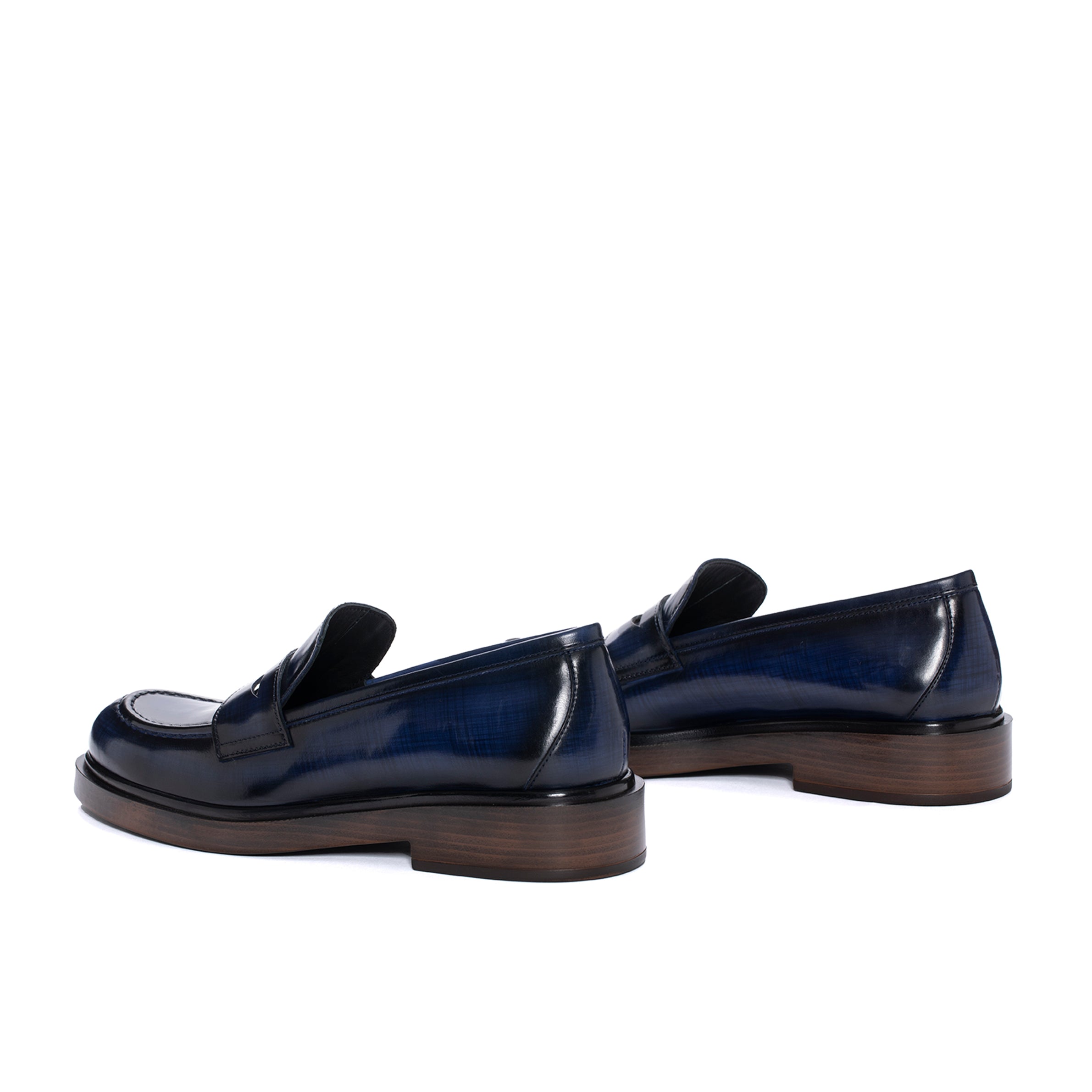 MOCASIN SELINE NEPAL COBALT