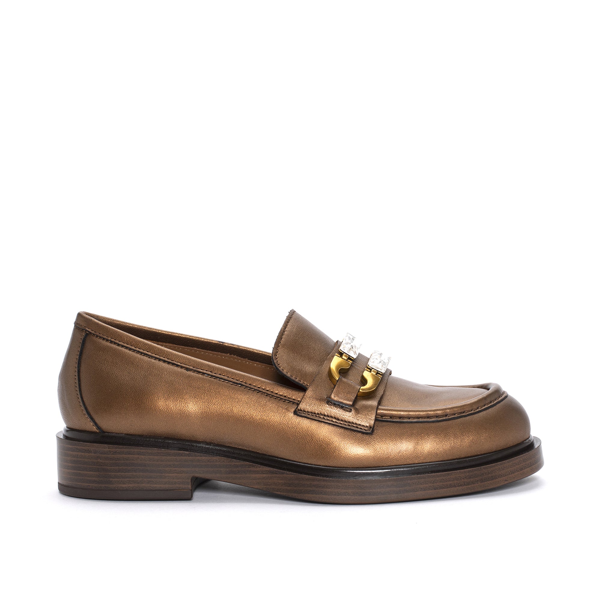 SELINE MORDORE BRONZE LOAFER