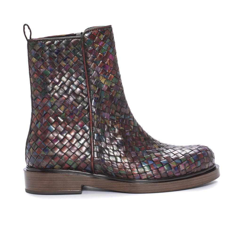 BOTIN PLANO SELINE TRENZADO 8 MM MULTIFLOWER CHIENTI