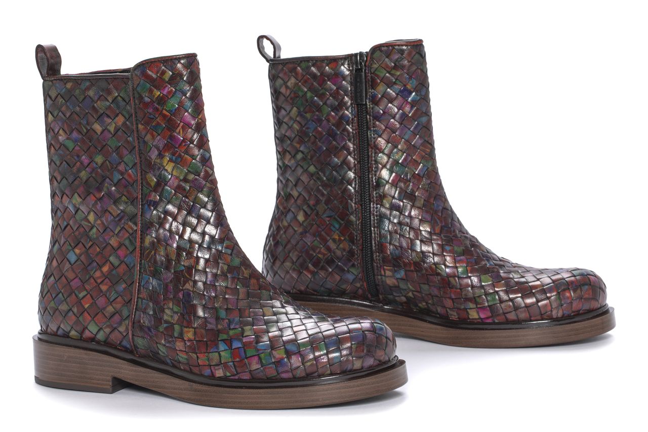 BOTIN PLANO SELINE TRENZADO 8 MM MULTIFLOWER CHIENTI