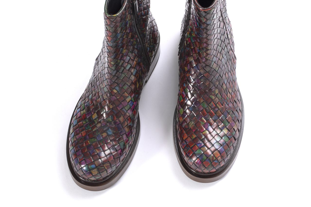 BOTIN PLANO SELINE TRENZADO 8 MM MULTIFLOWER CHIENTI