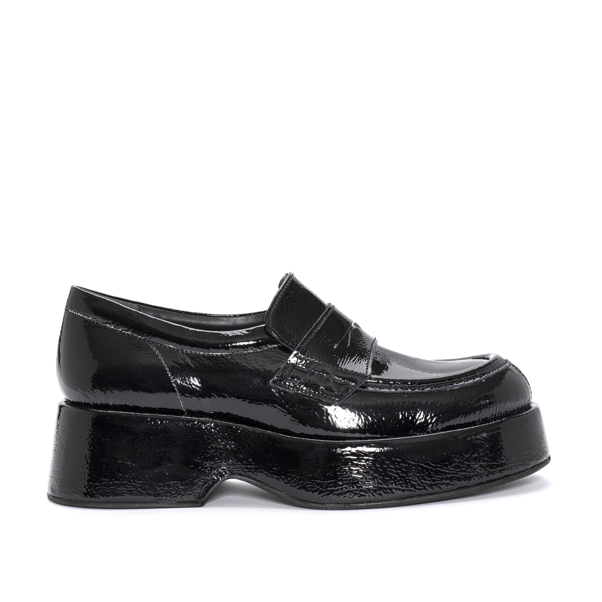 MOCASSIN PLATAFORMA FLIPER NAPLAC NEGRO