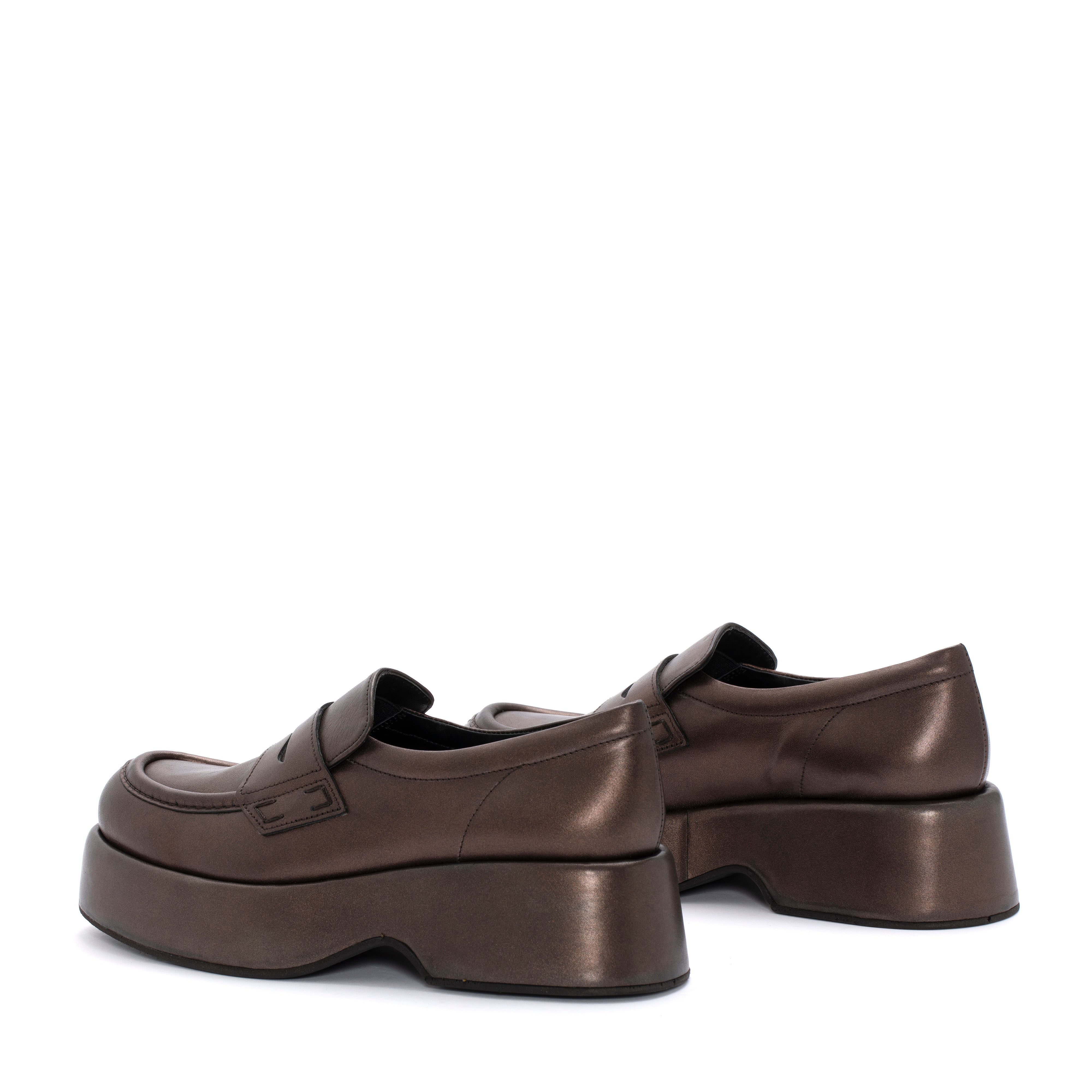 MOCASIN DE PLATAFORMA FLIPPER OXIDE MOKA