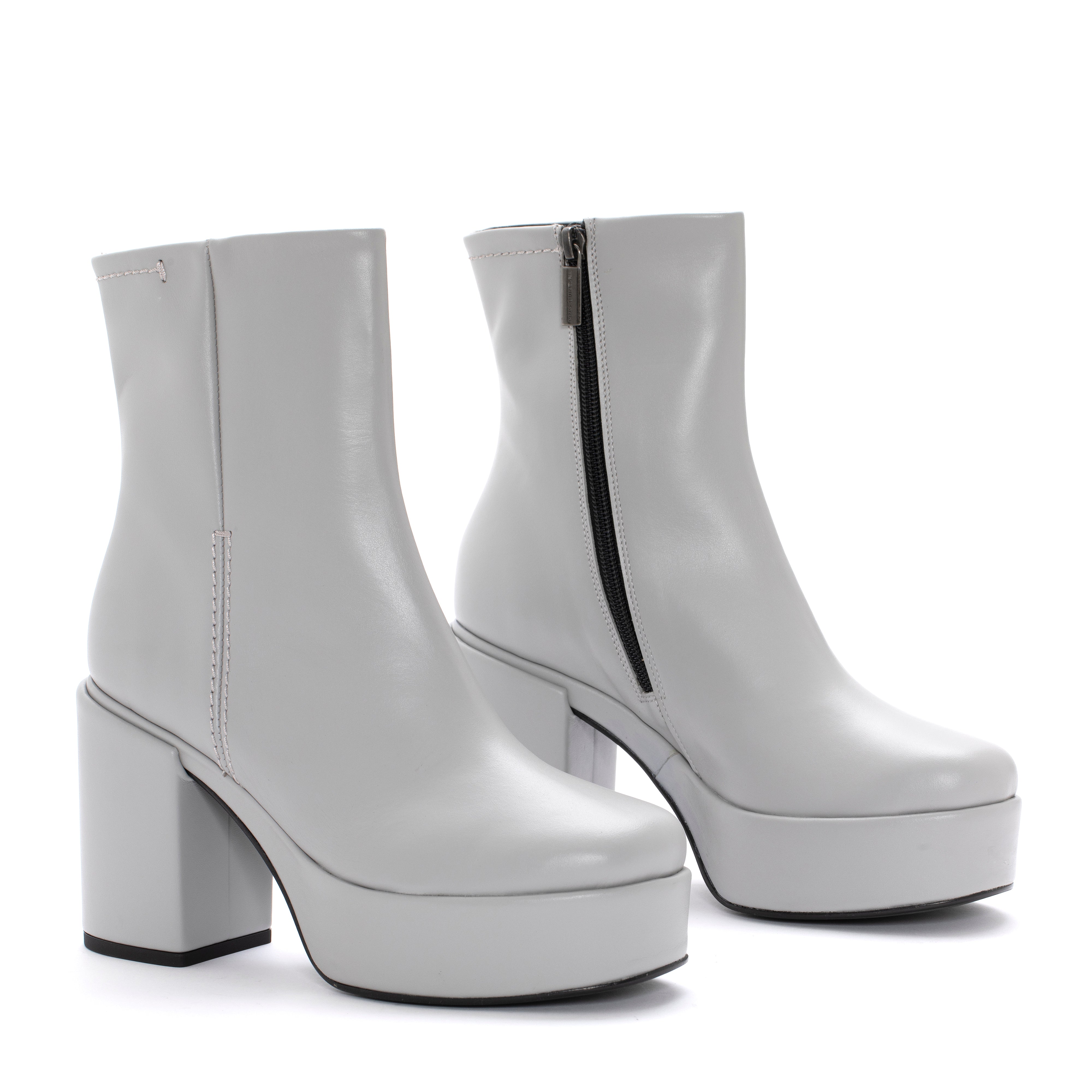 BOTIN DE TACON KANSAS SUGAR GREY