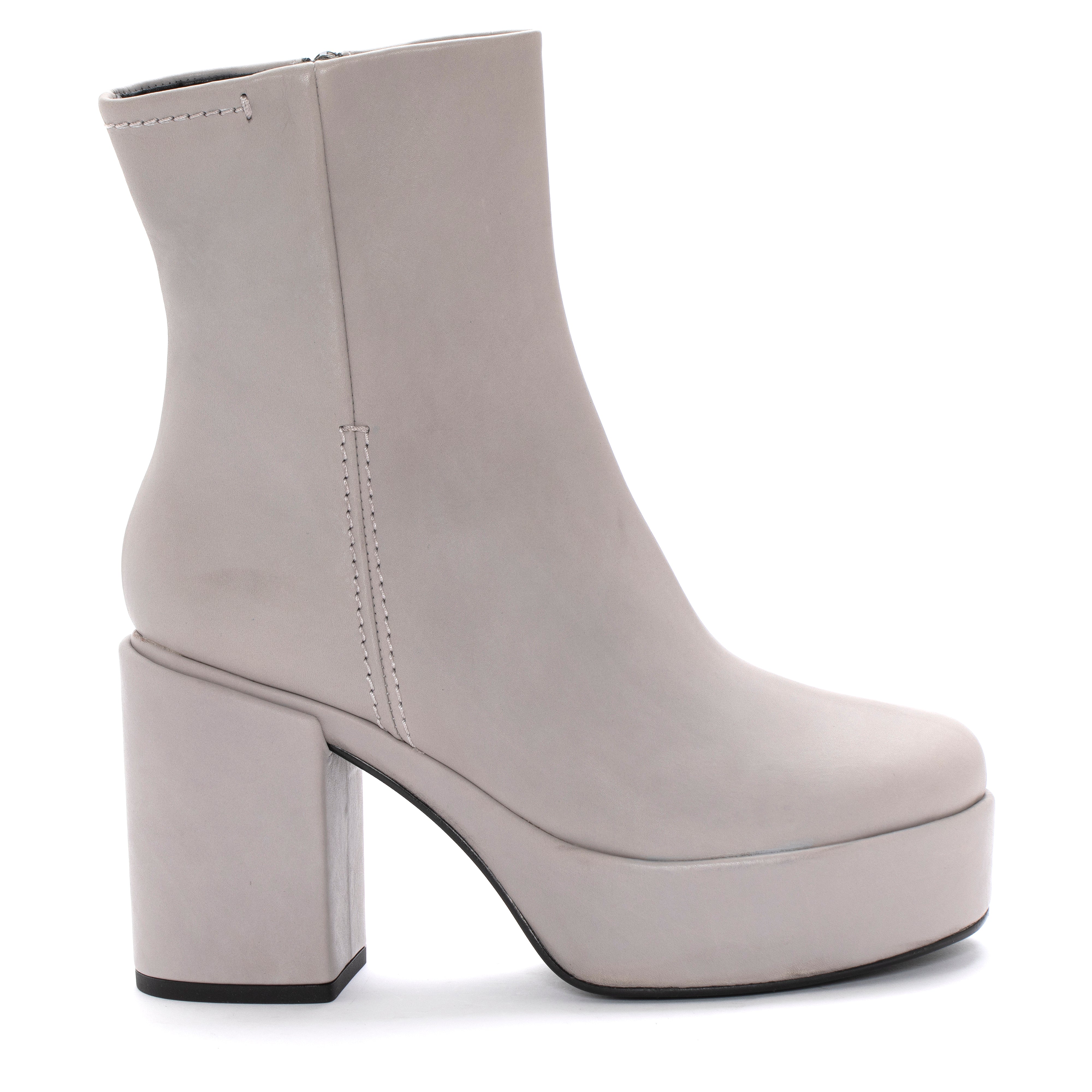 BOTIN DE TACON KANSAS FOULARD GREY