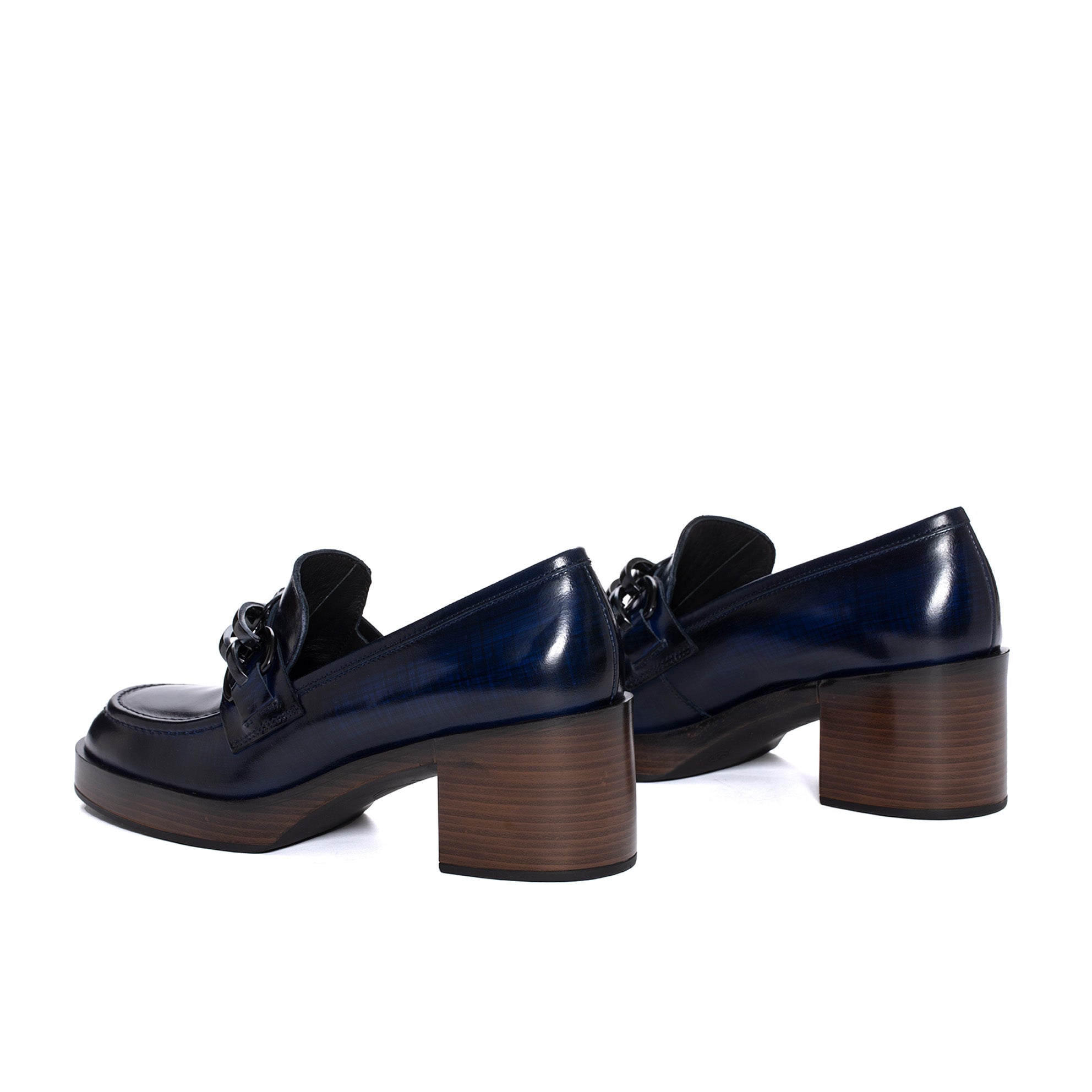 ZAPATO TACON CRISTIN NEPAL COBALT