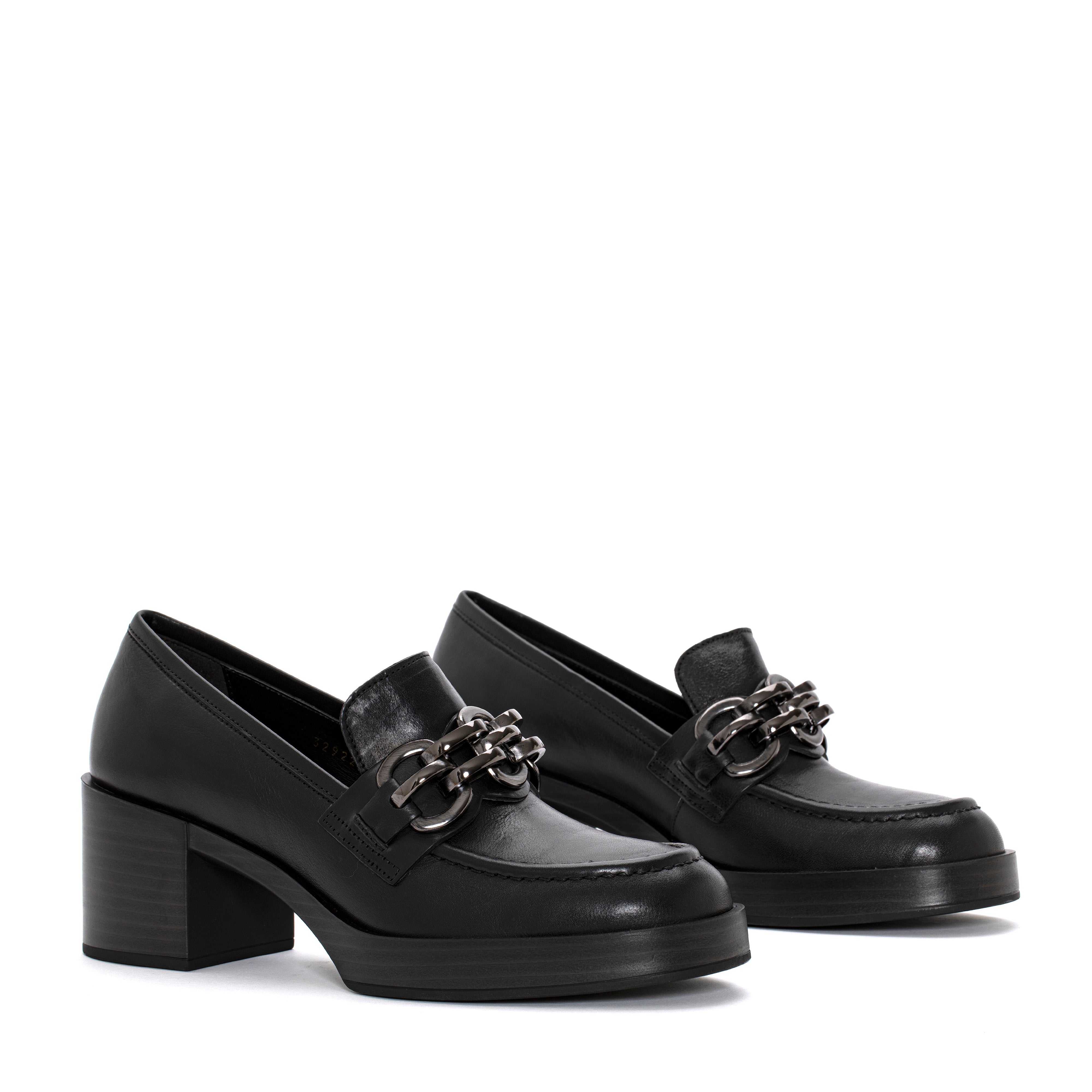 ZAPATO TACON CRISTIN ETRUSCO NEGRO