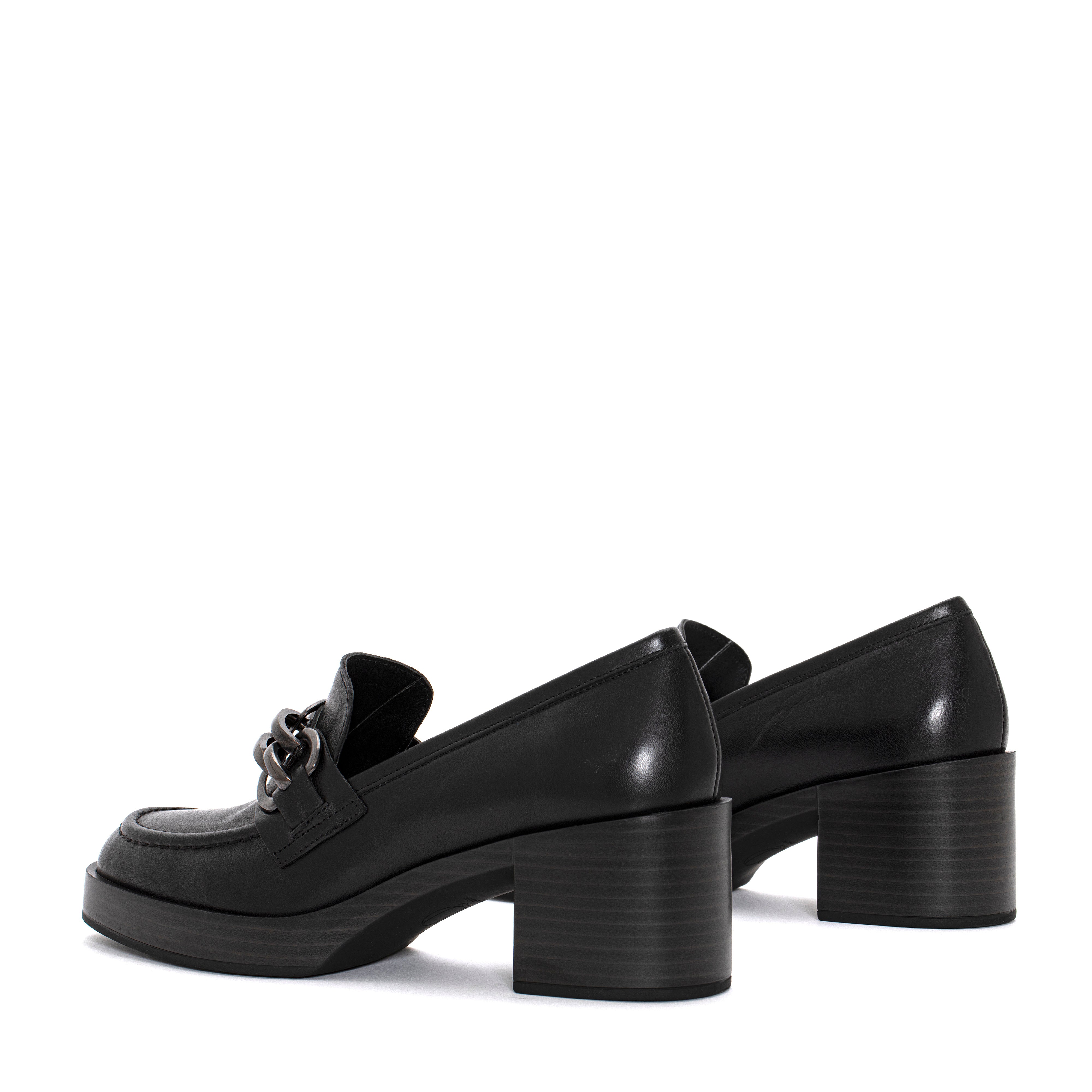 ZAPATO TACON CRISTIN ETRUSCO NEGRO