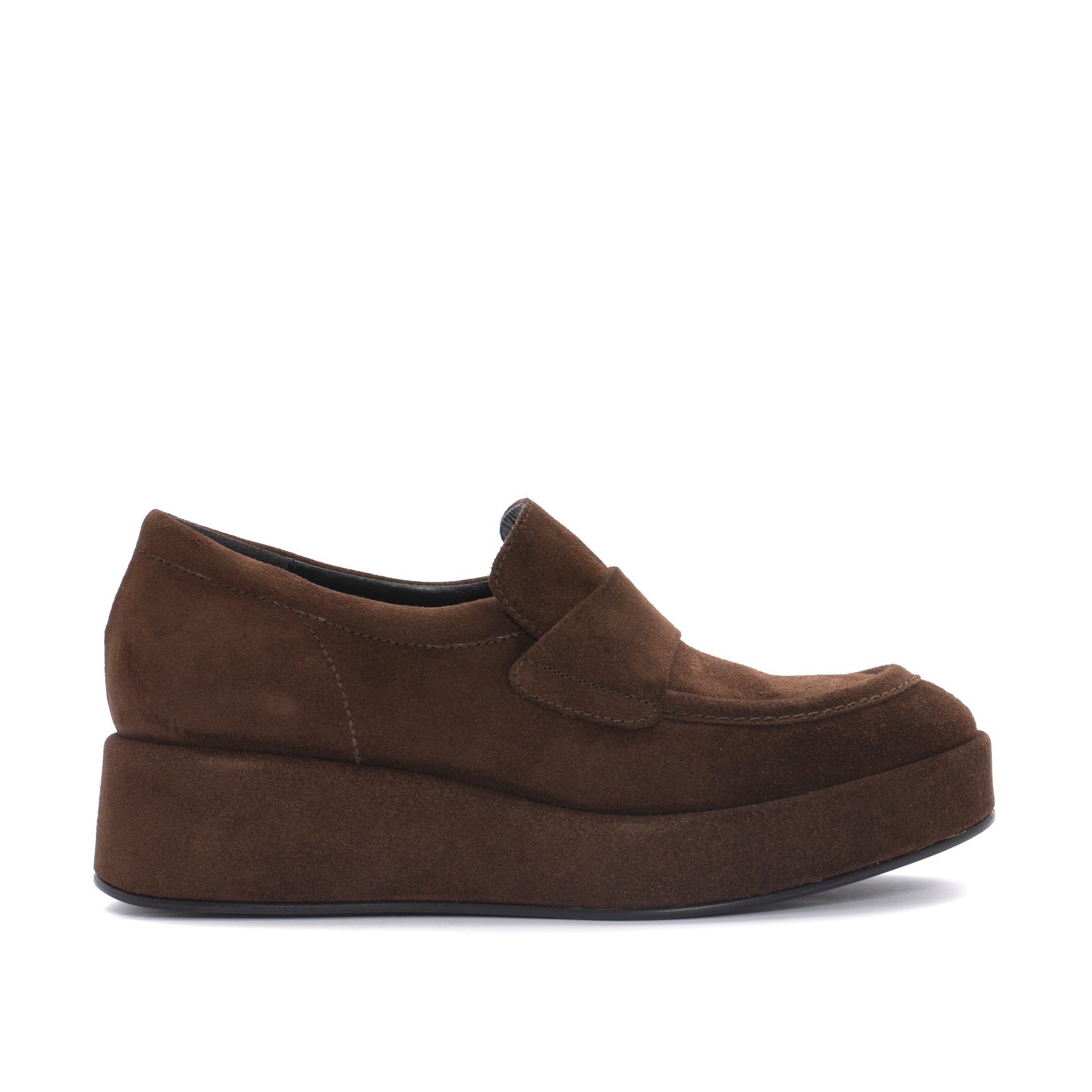 MOCASIN PLATAFORMA OMEGA VELOUR EBANO