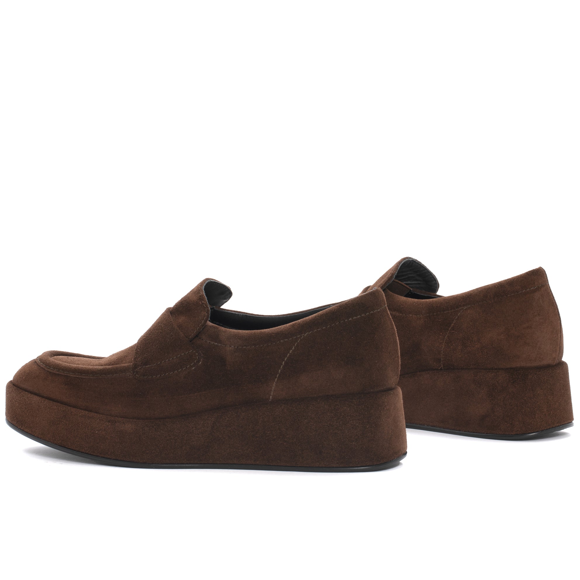 MOCASIN PLATAFORMA OMEGA VELOUR EBANO