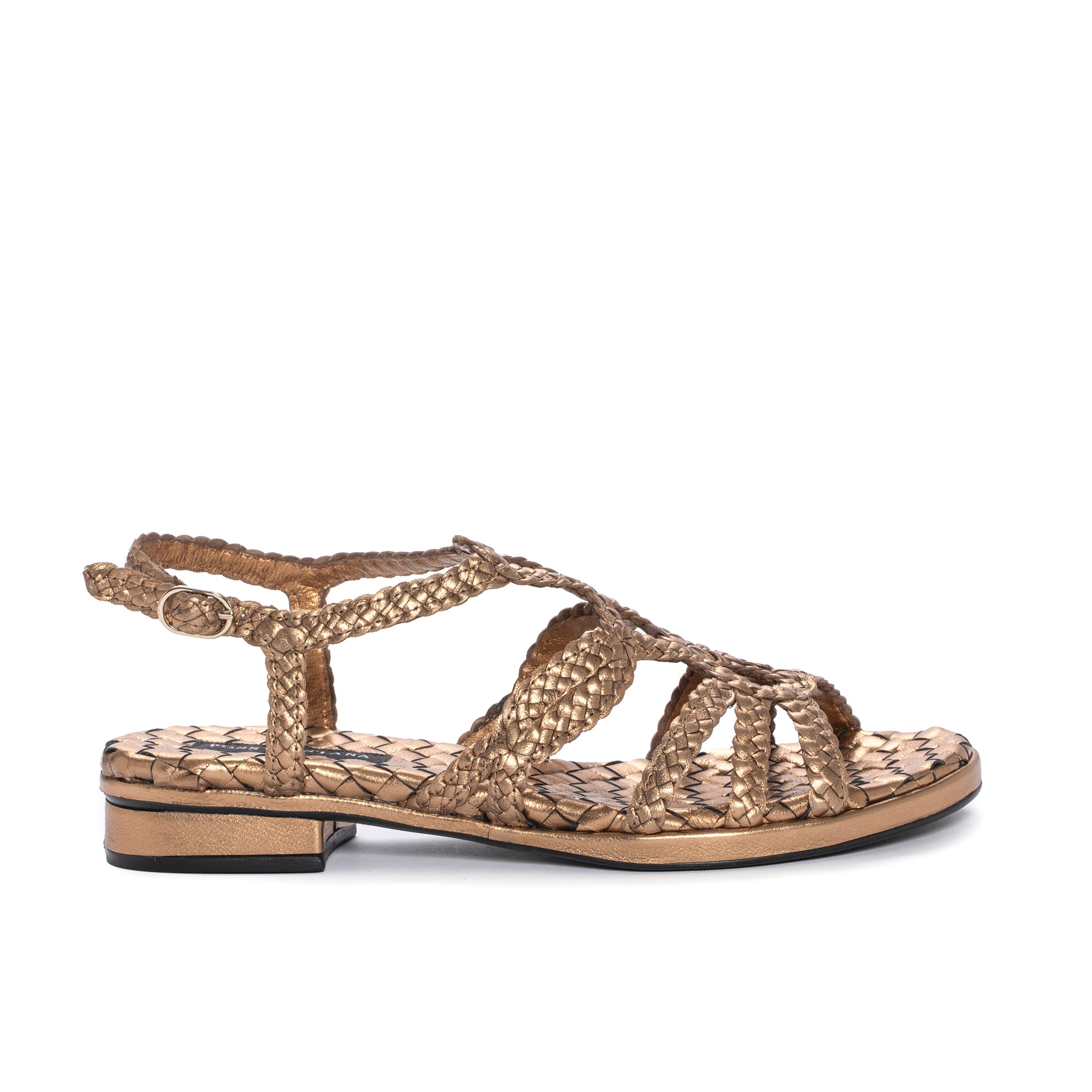 DIANA METAL OASSI FLAT SANDAL