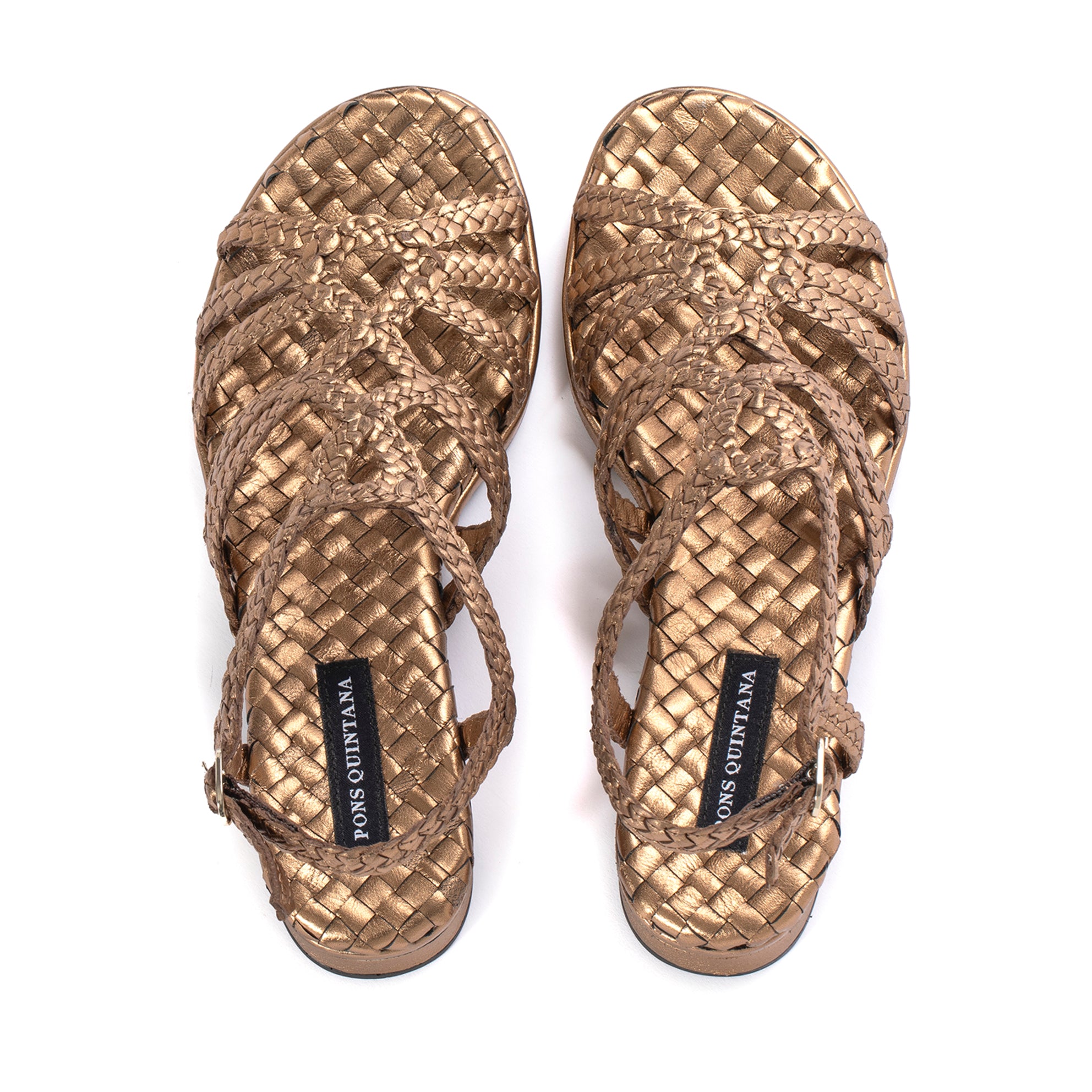 DIANA METAL OASSI FLAT SANDAL