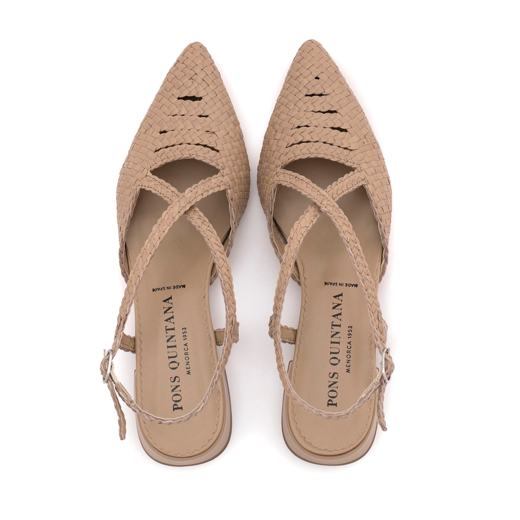 SONIA TAUPE FLAT SANDAL