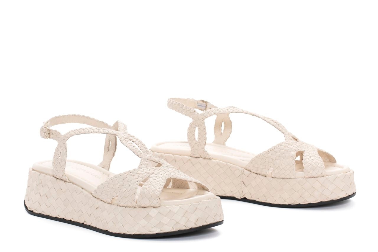 SANDALIA PLATAFORMA MAUI TRENZADO 8 MM WET SALINAS