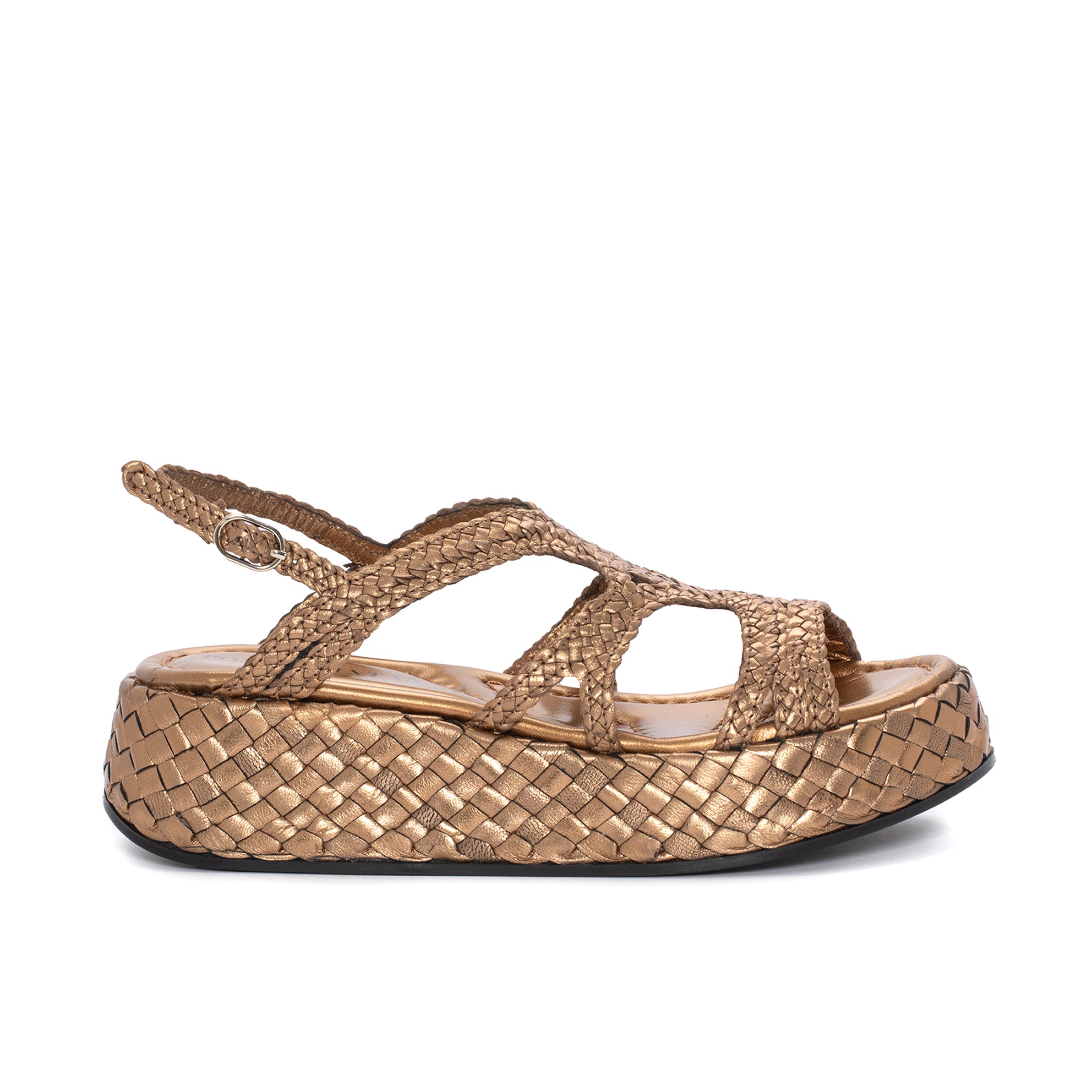 MAUI METAL OASSI PLATFORM SANDAL