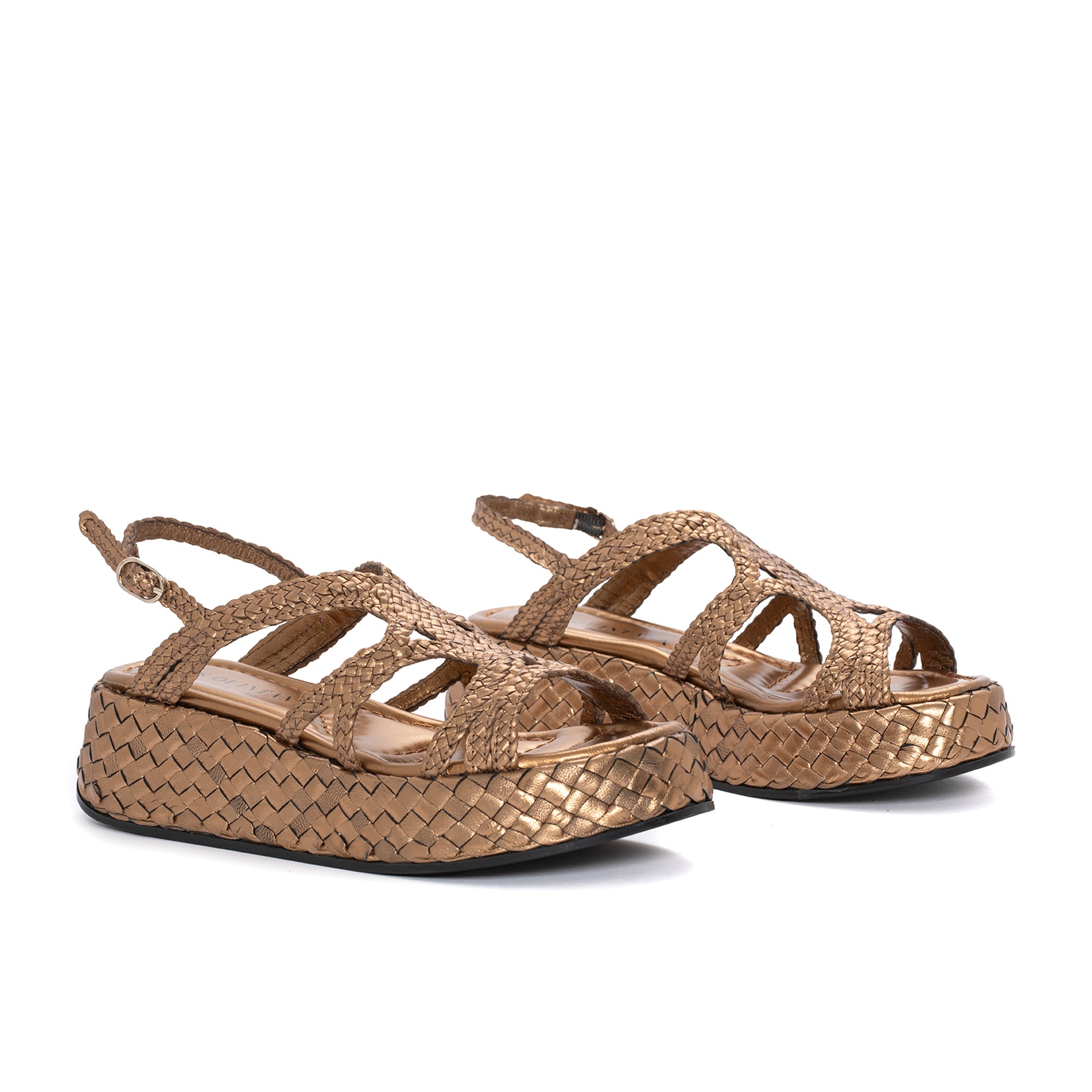 MAUI METAL OASSI PLATFORM SANDAL