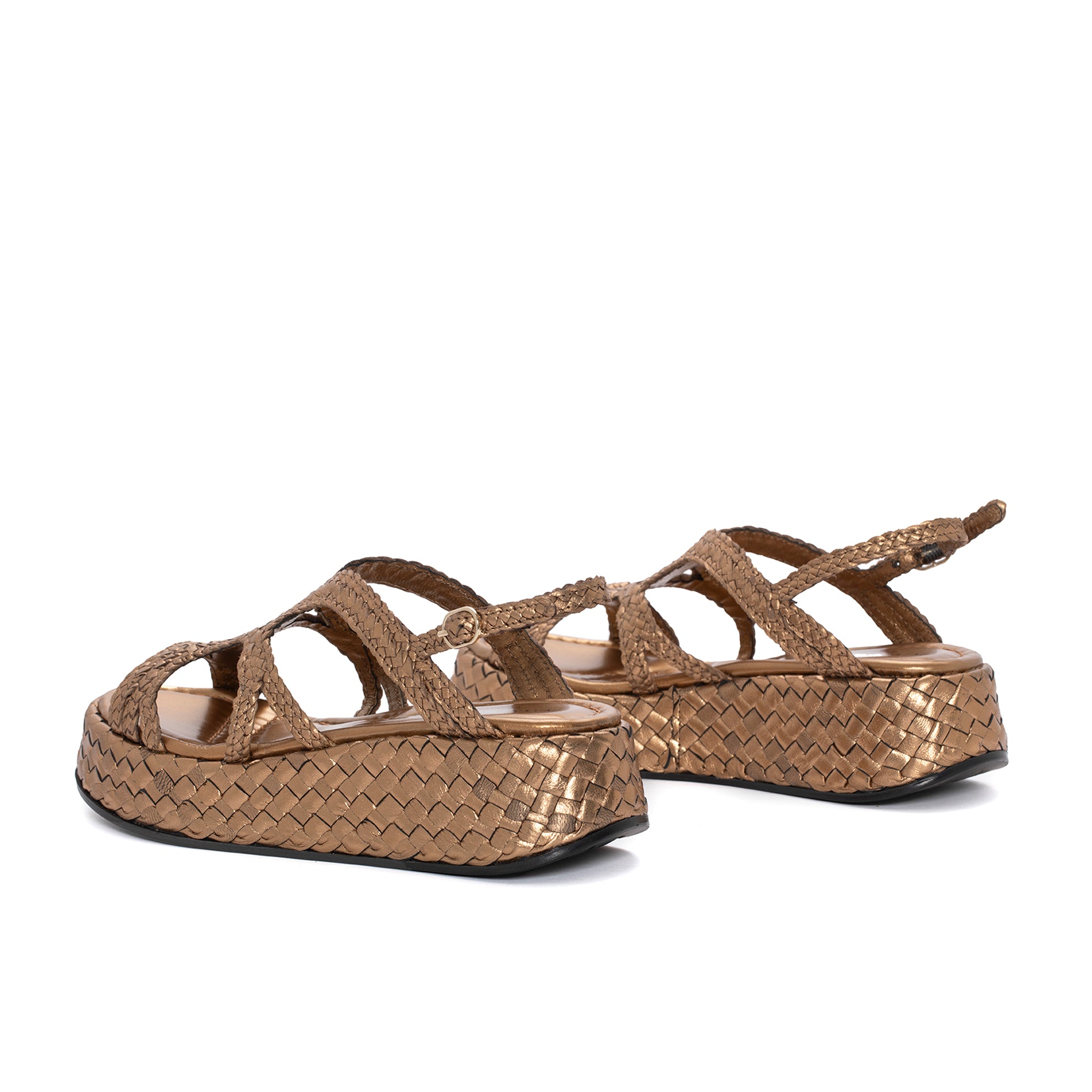 MAUI METAL OASSI PLATFORM SANDAL