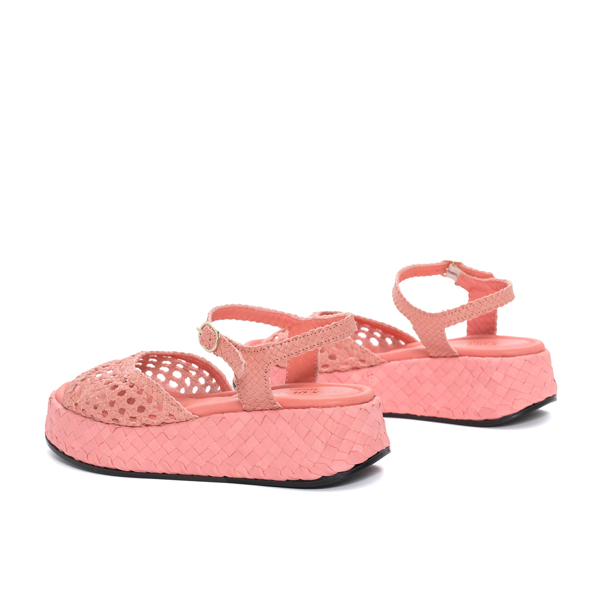 MAUI WET PINK PLATFORM SANDAL