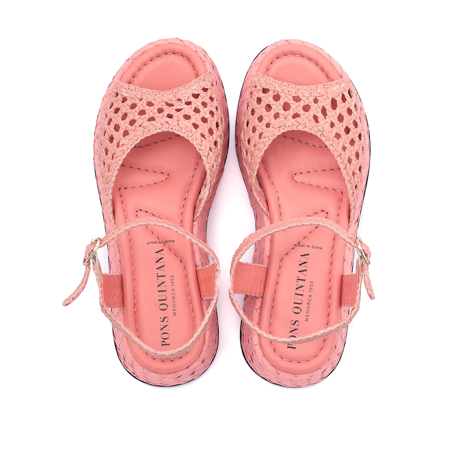 MAUI WET PINK PLATFORM SANDAL