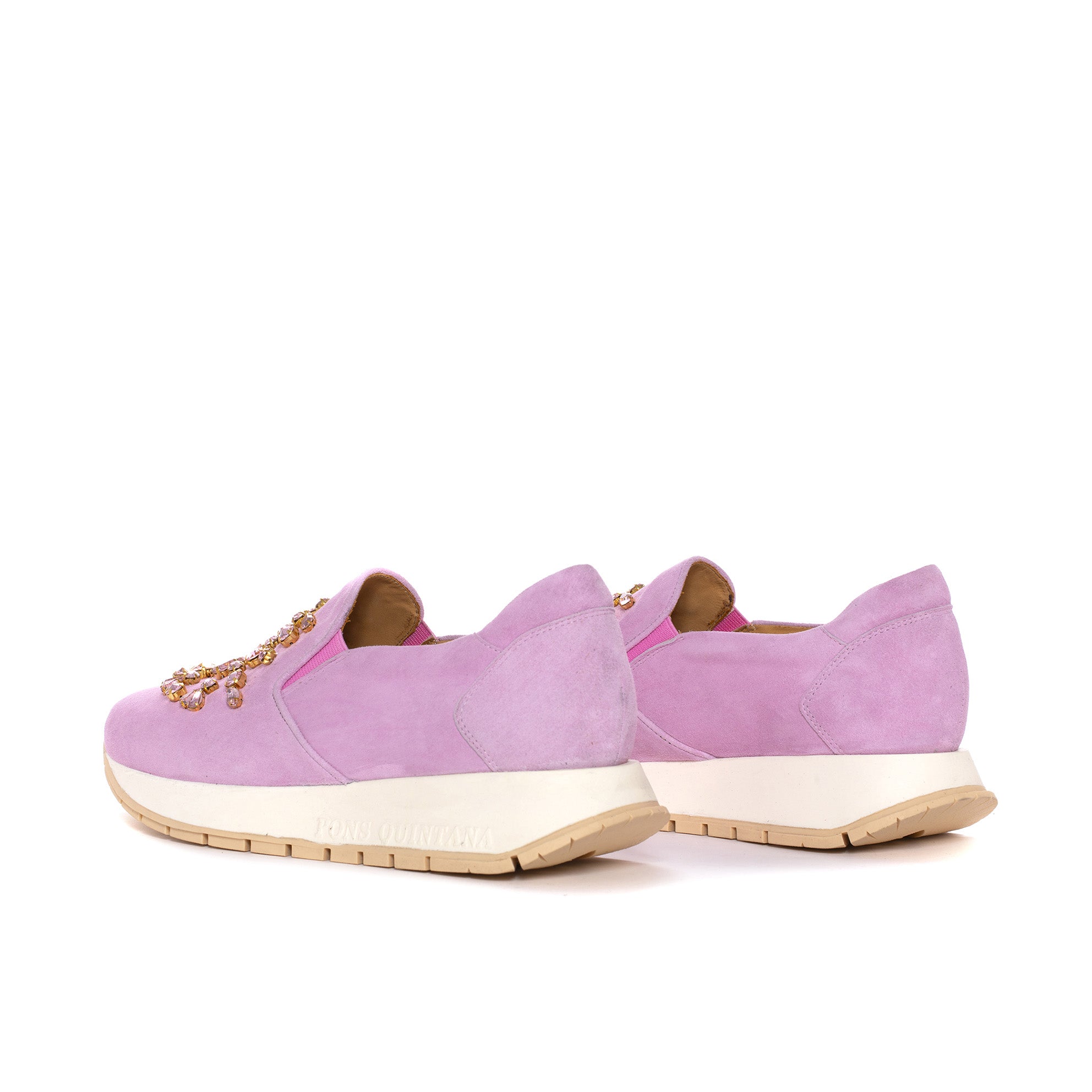 SLIP ON MANDY SUEDE LAVENDER