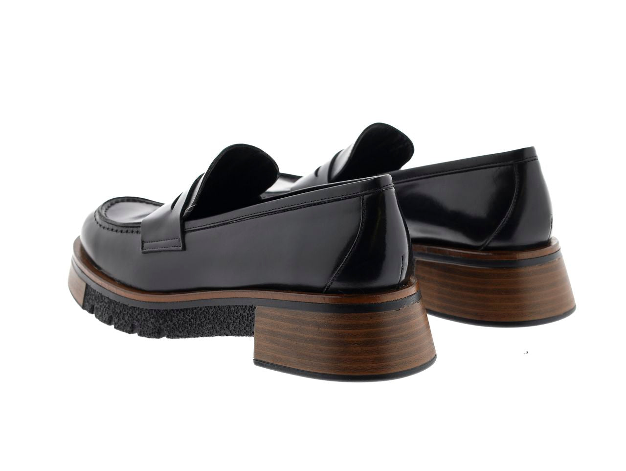 MOCASIN PLATAFORMA MALI NEPAL NEGRO