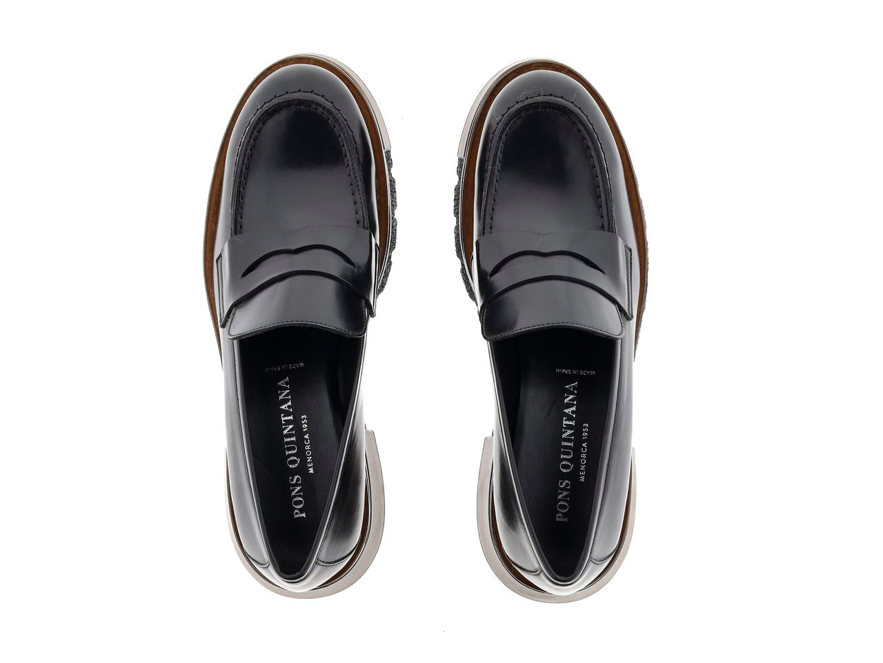 MOCASIN PLATAFORMA MALI NEPAL NEGRO