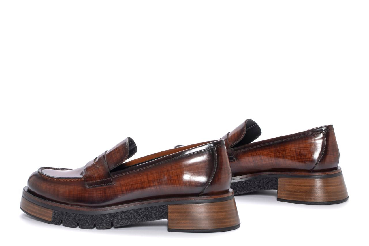 MOCASIN PLATAFORMA MALI NEPAL LEGNO