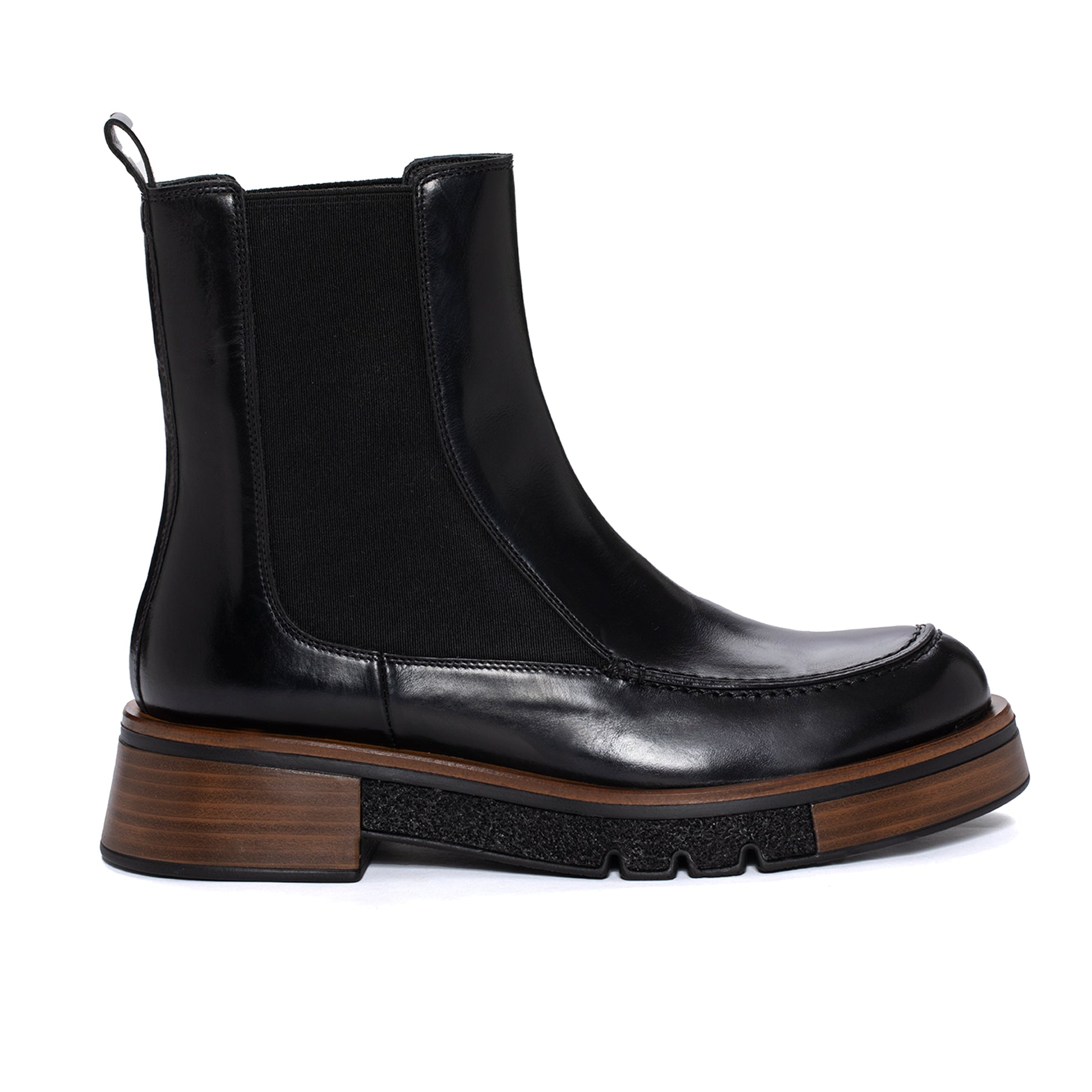 MALI NEPAL BLACK PLATFORM BOOT