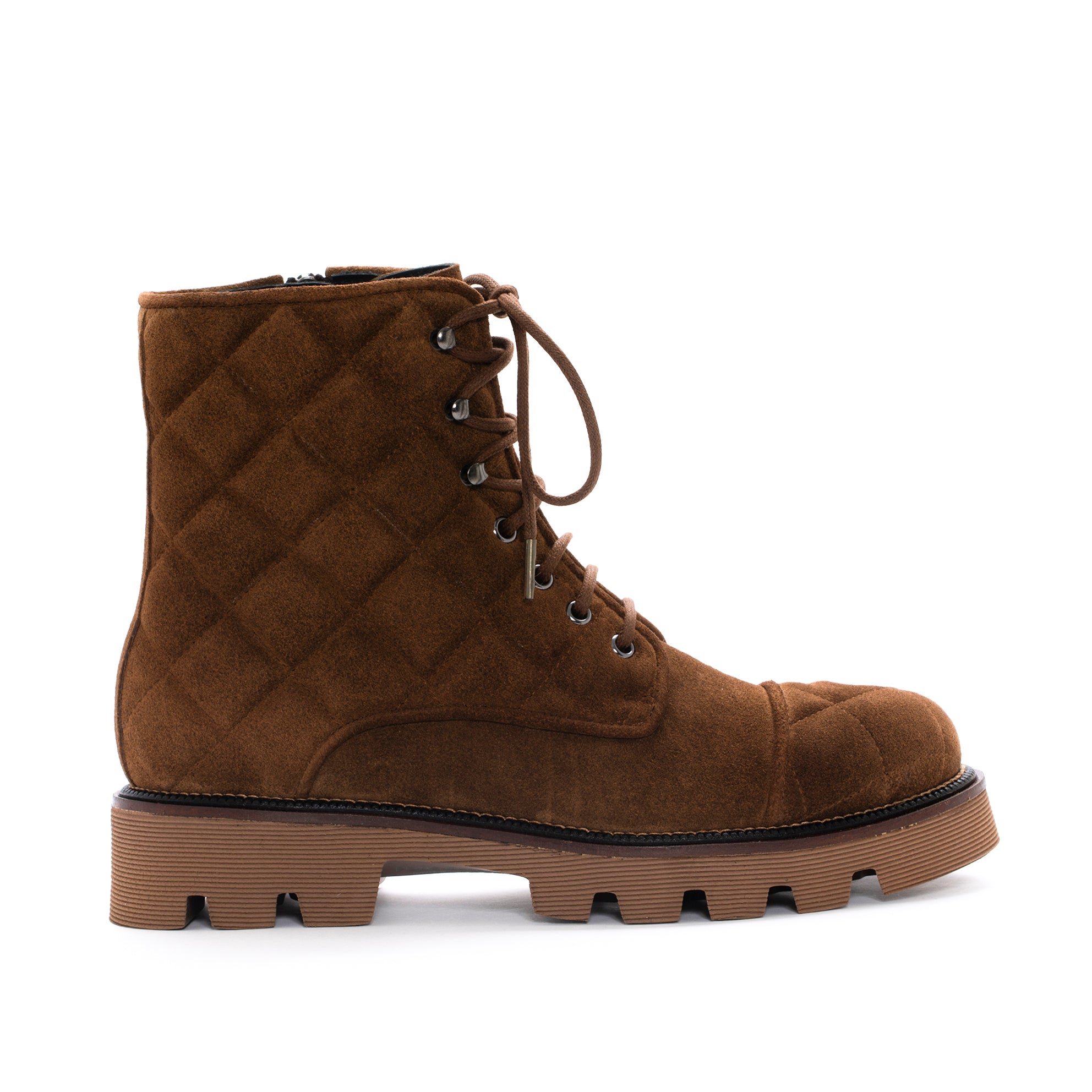 BOTIN PLANO JENNY VELOUR TOFFE