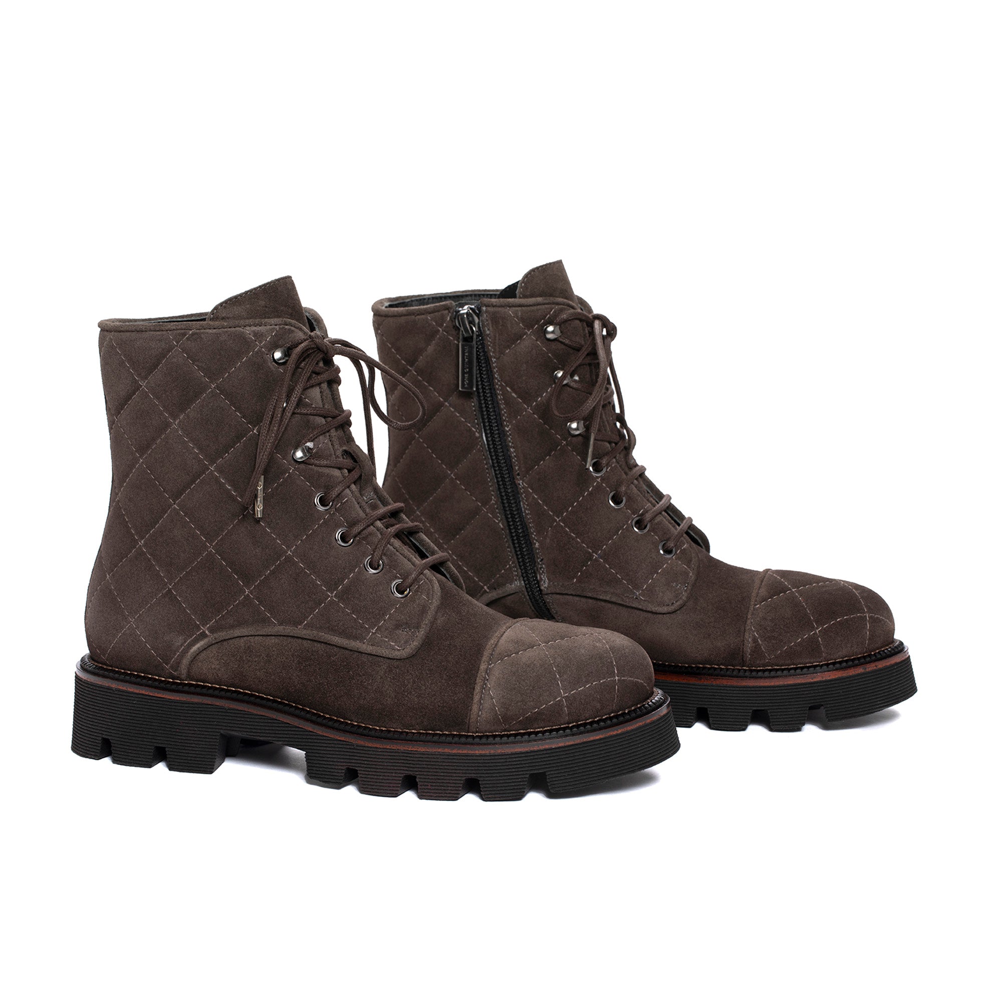 BOTIN PLATAFORMA JENNY VELOUR SASSO