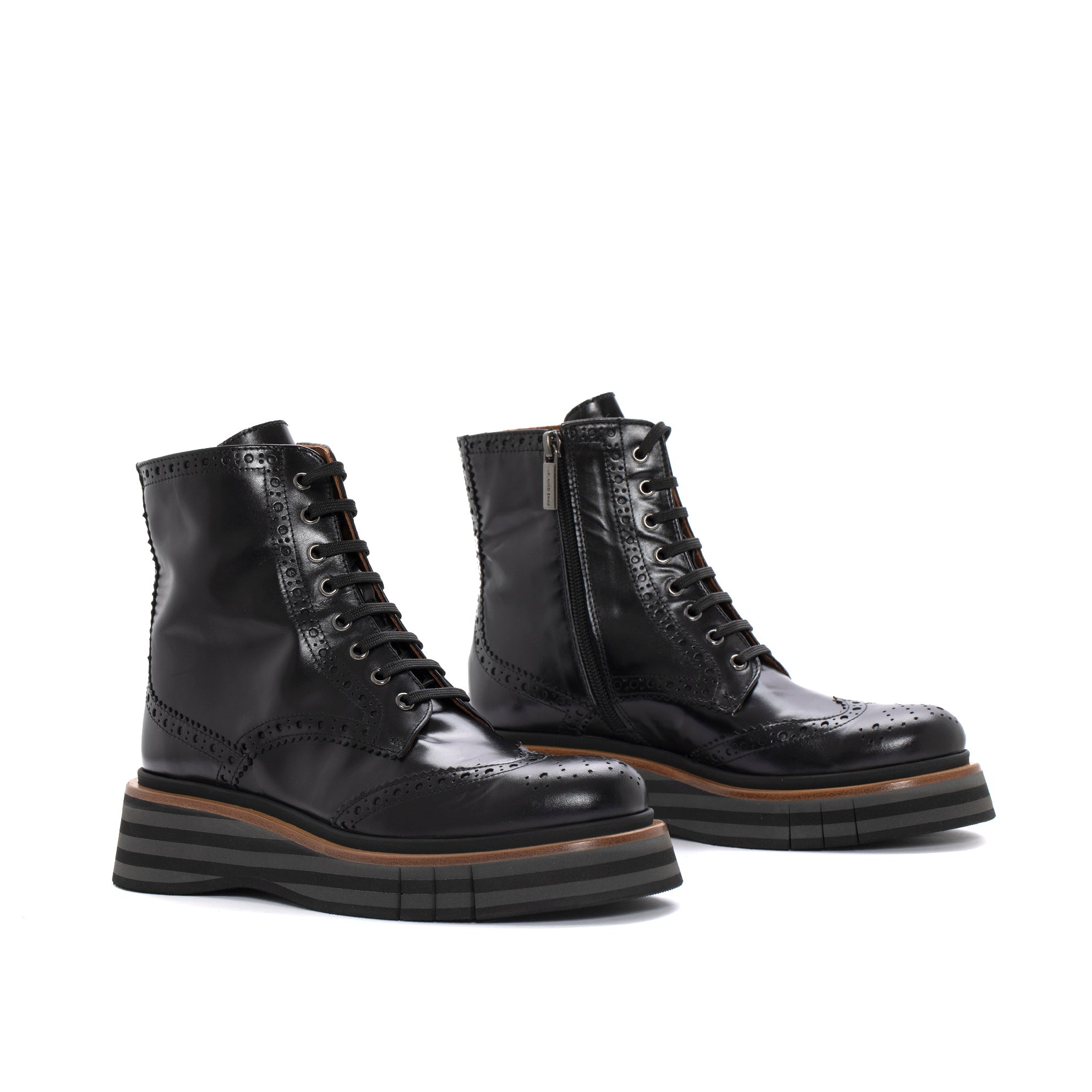 ALICE BRANCH BLACK PLATFORM BOOT