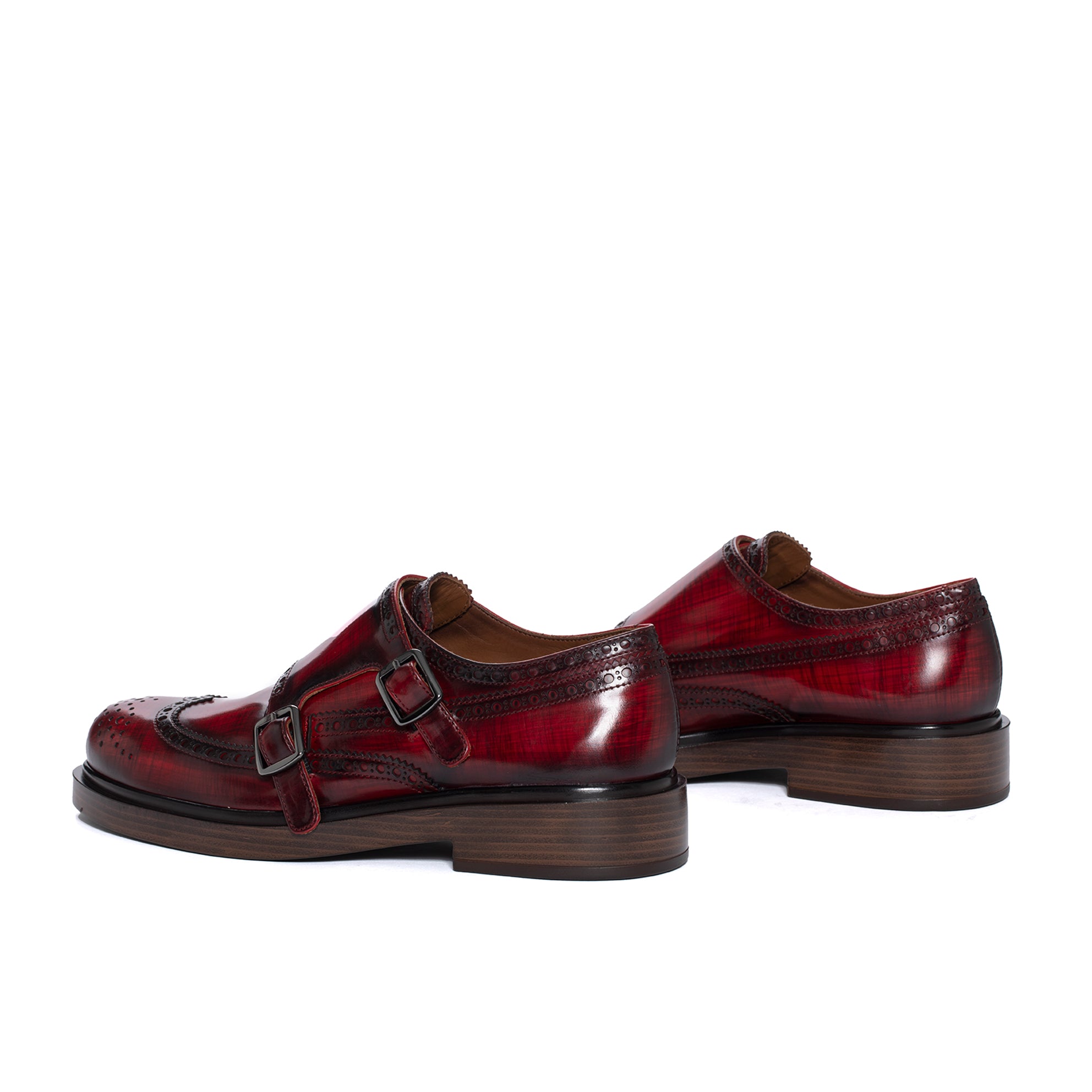 SELINE NEPAL CHERRY LOAFERS