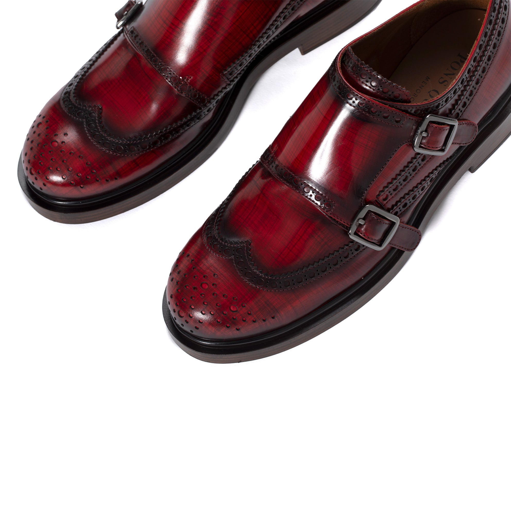 SELINE NEPAL CHERRY LOAFERS