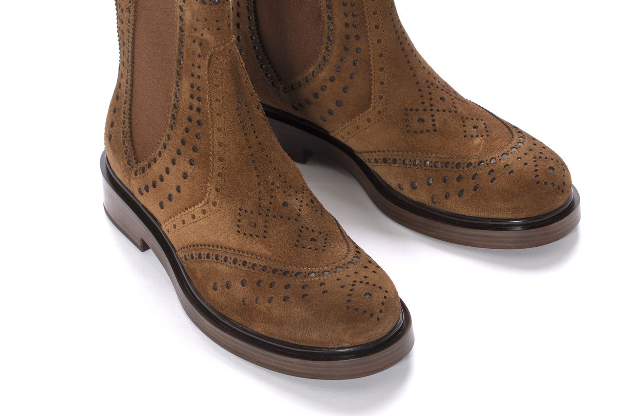 BOTIN PLANO SELINE VELOUR TOFFE