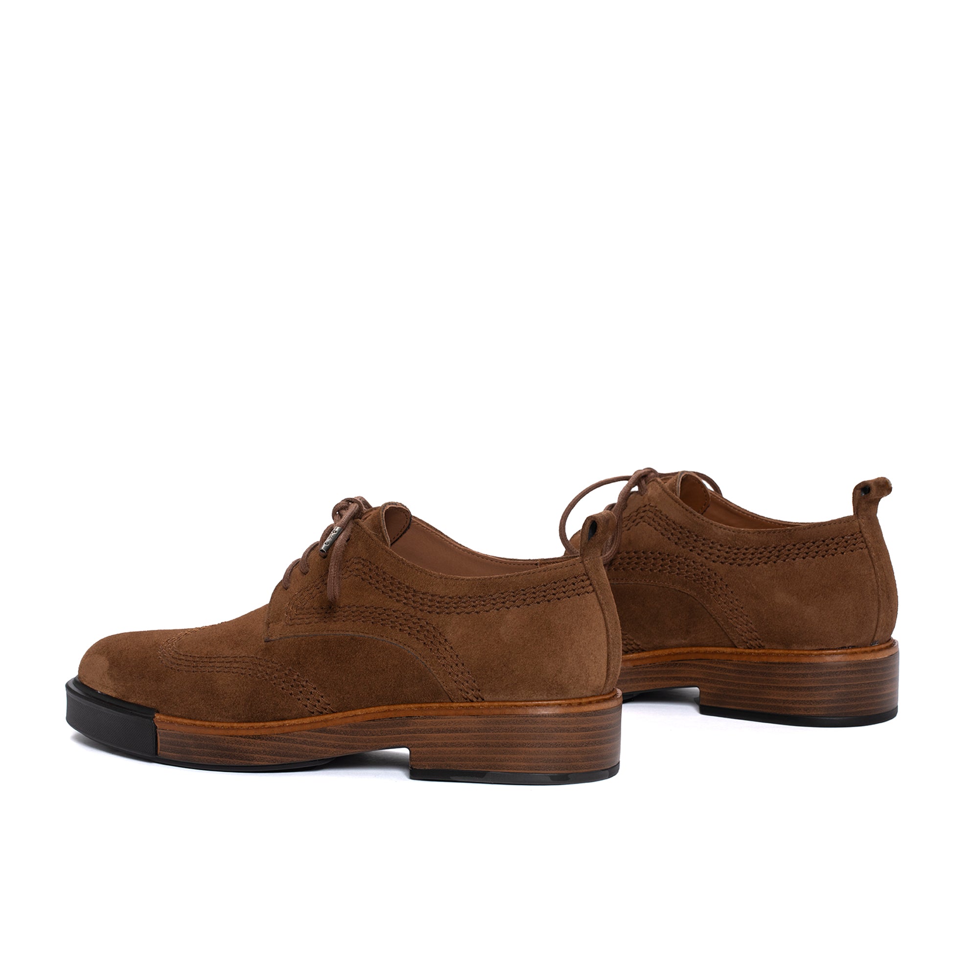 ZAPATO GIANNA VELOUR TOFFE