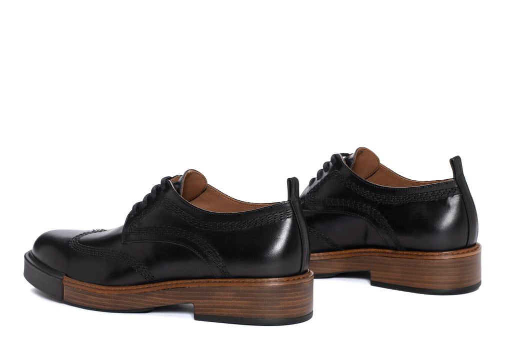 ZAPATO GIANNA VAQUETA NEGRO