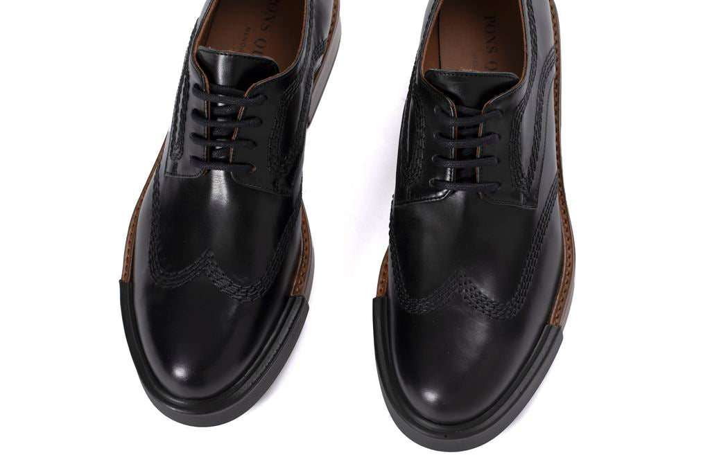 ZAPATO GIANNA VAQUETA NEGRO