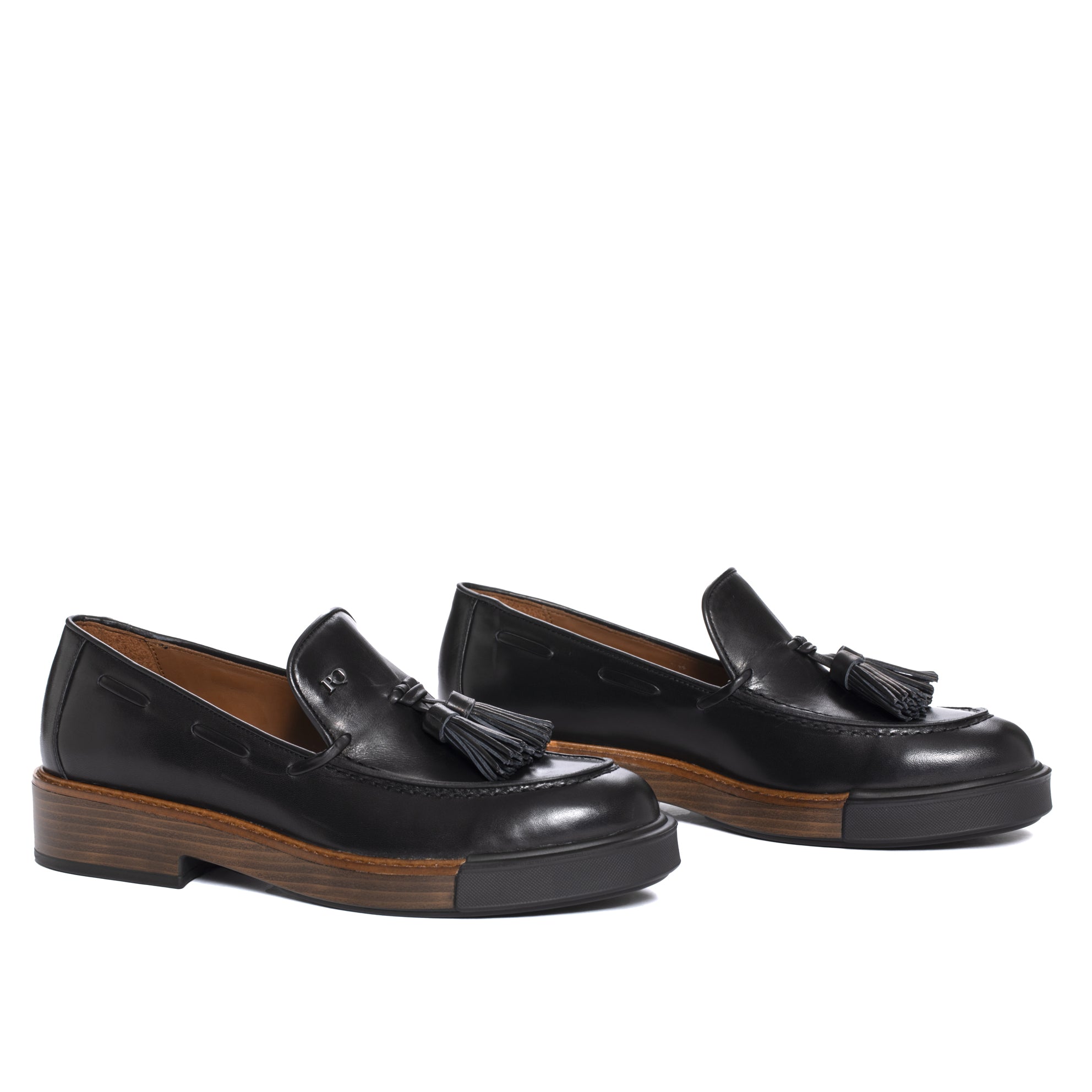 MOCASIN GIANNA VAQUETTA NEGRO