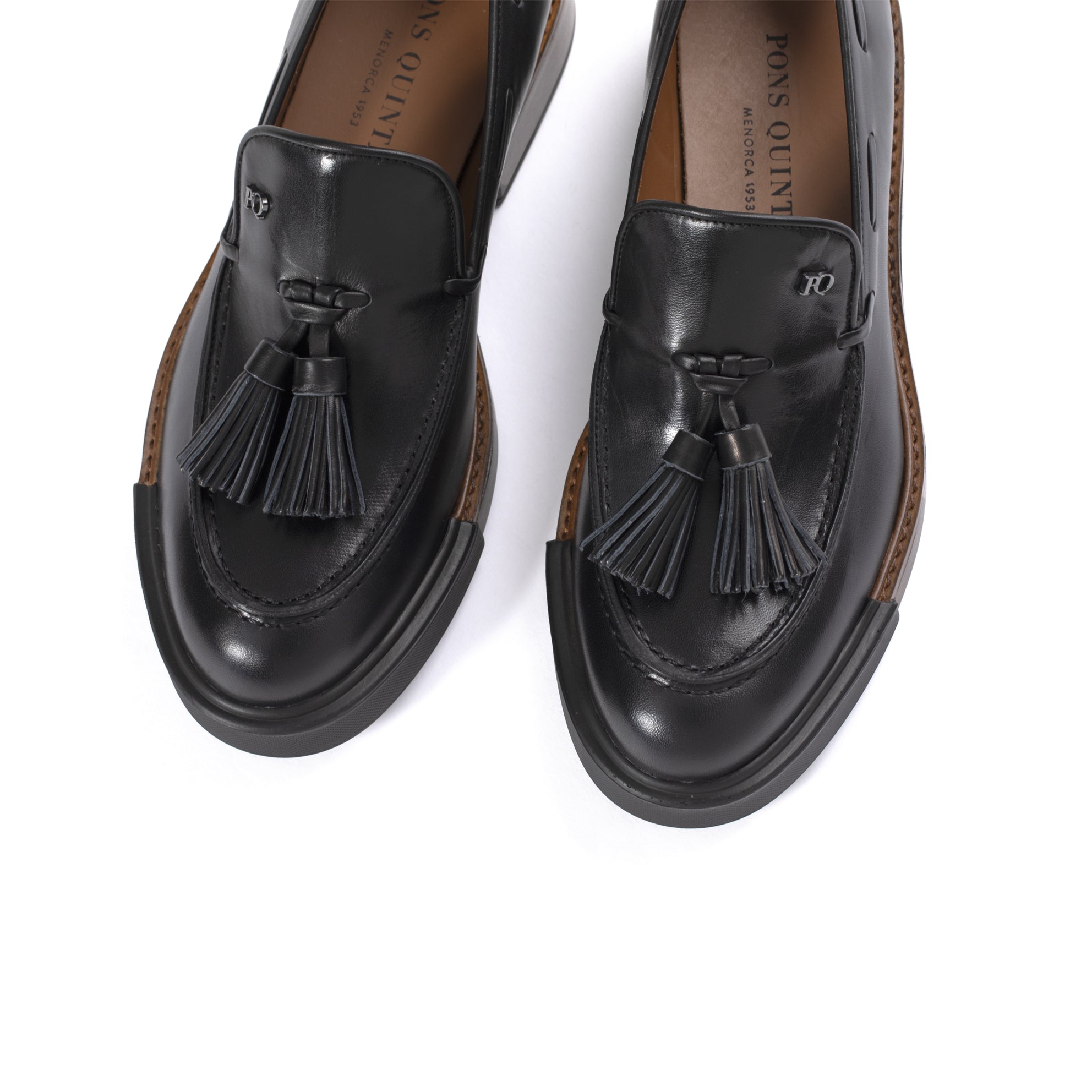 MOCASIN GIANNA VAQUETTA NEGRO