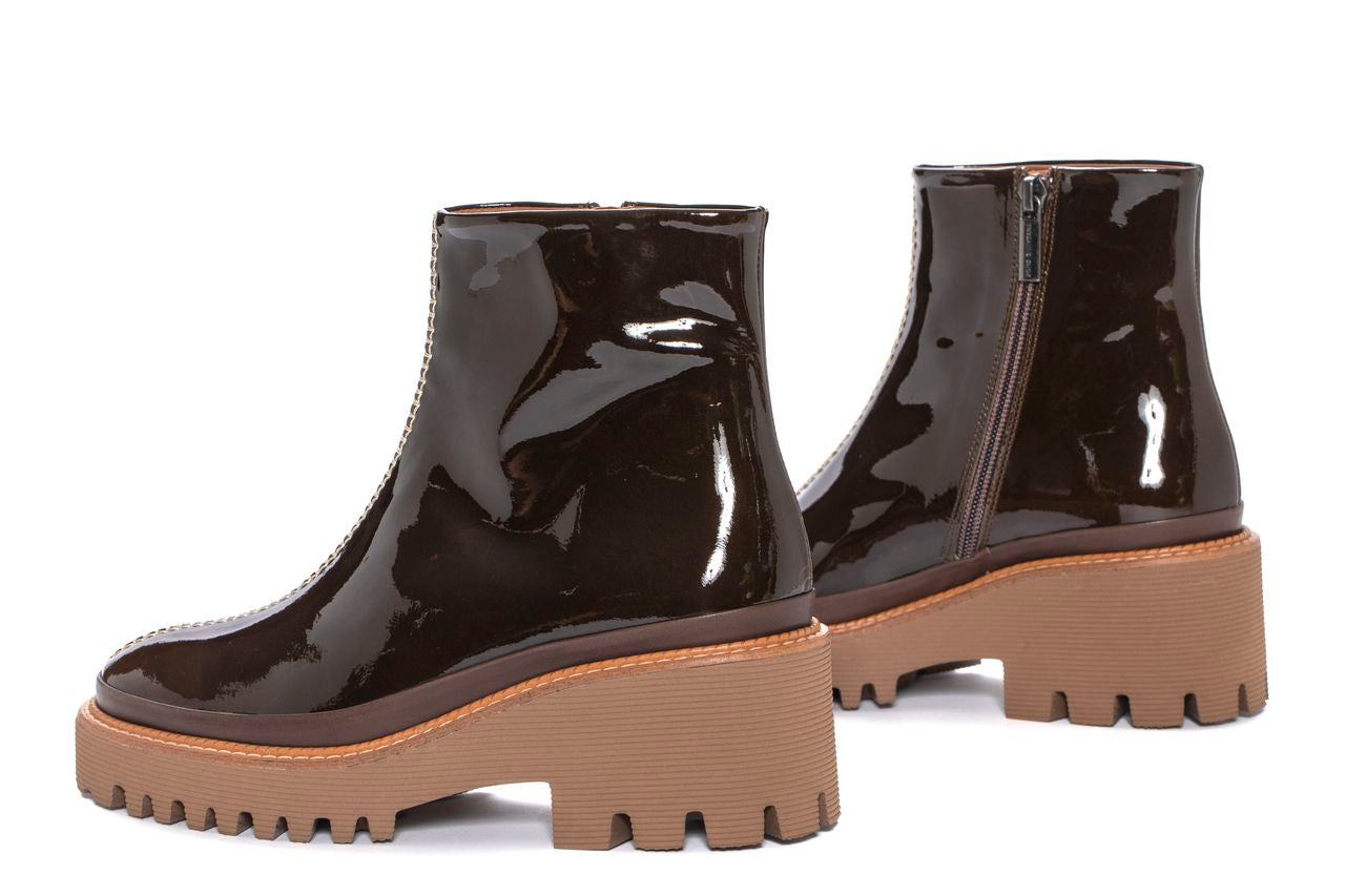 BOTIN PLATAFORMA CARMEN VERNICE EBANO