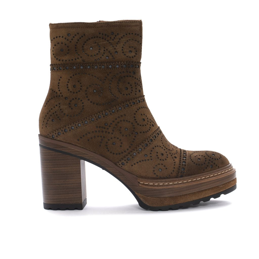 BOTIN TACON OLIVIA VELOUR TOFFE