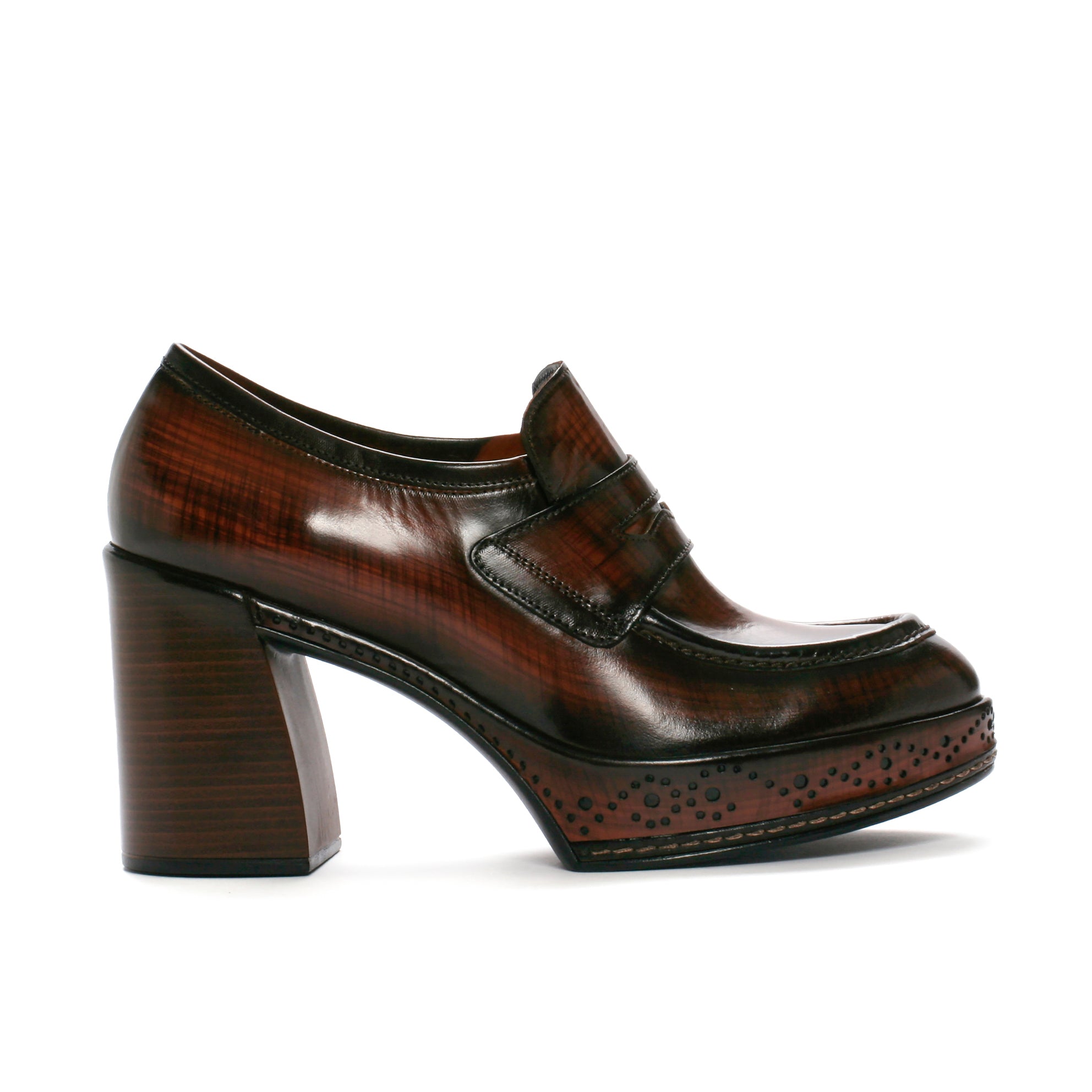 AROA NEPAL LEGNO HEEL SHOE