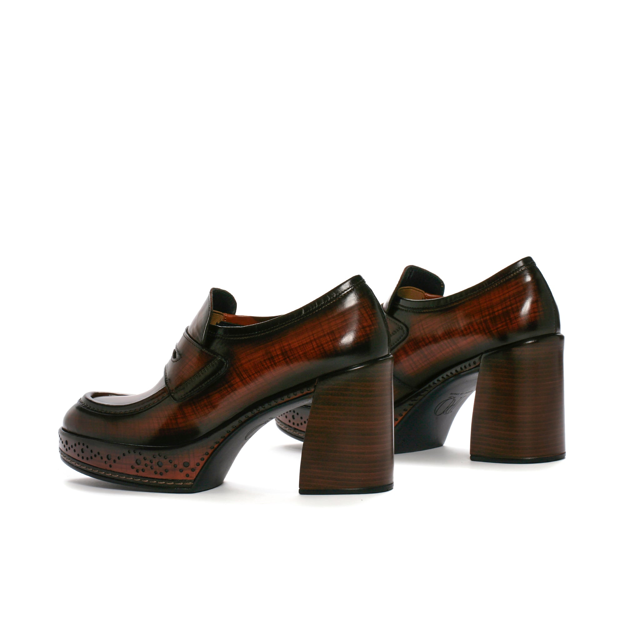 AROA NEPAL LEGNO HEEL SHOE