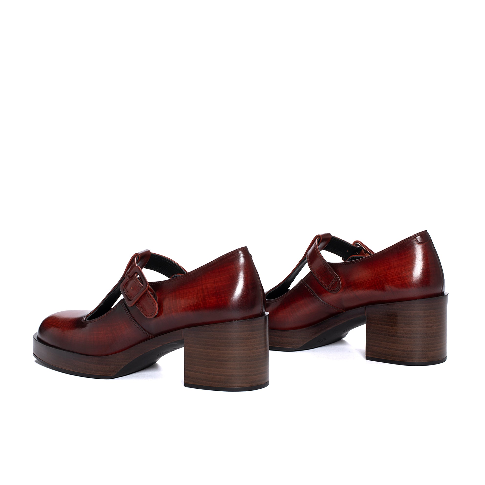 CRISTIN NEPAL BRANDY HEEL SHOE