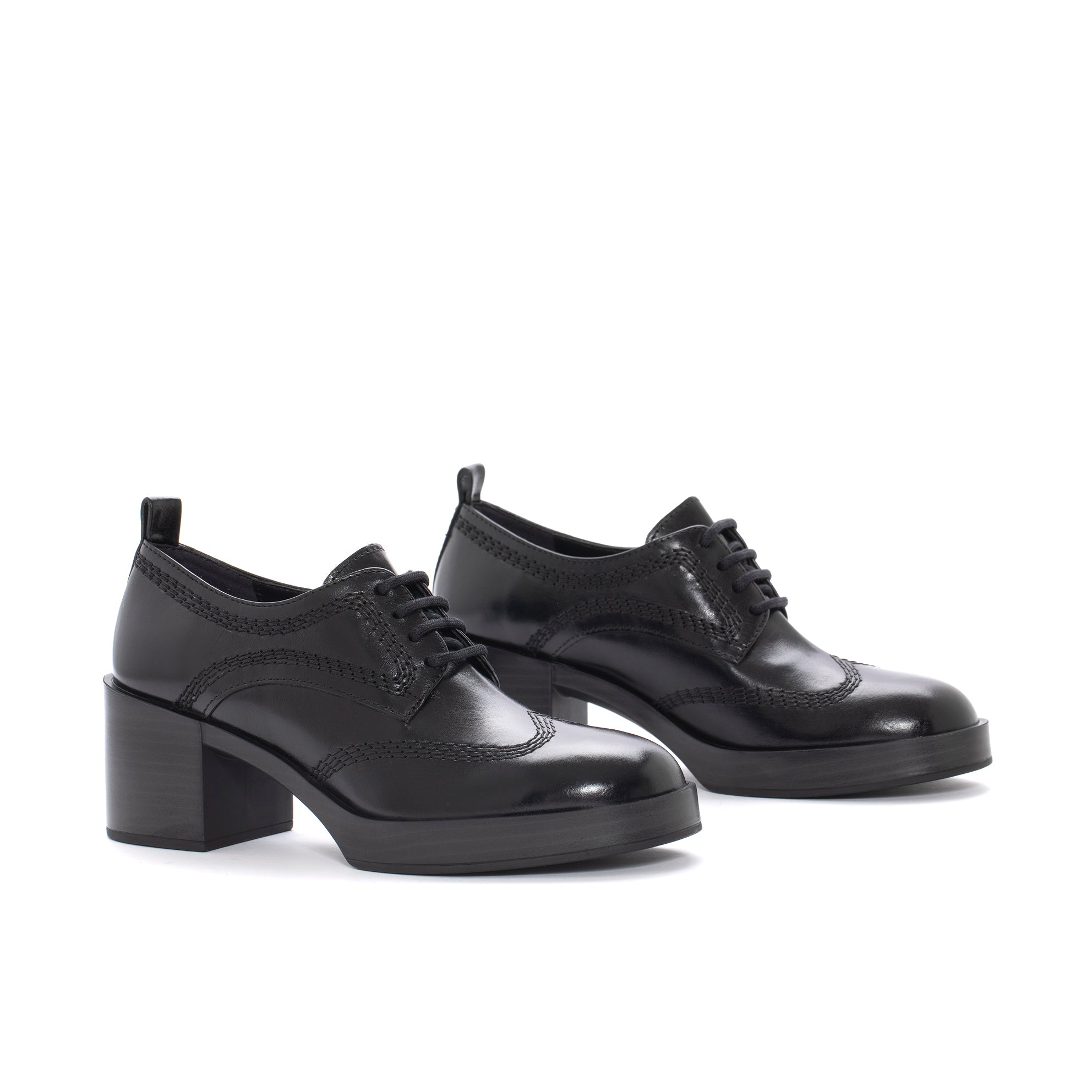 CRISTIN NEPAL BLACK HEEL SHOE