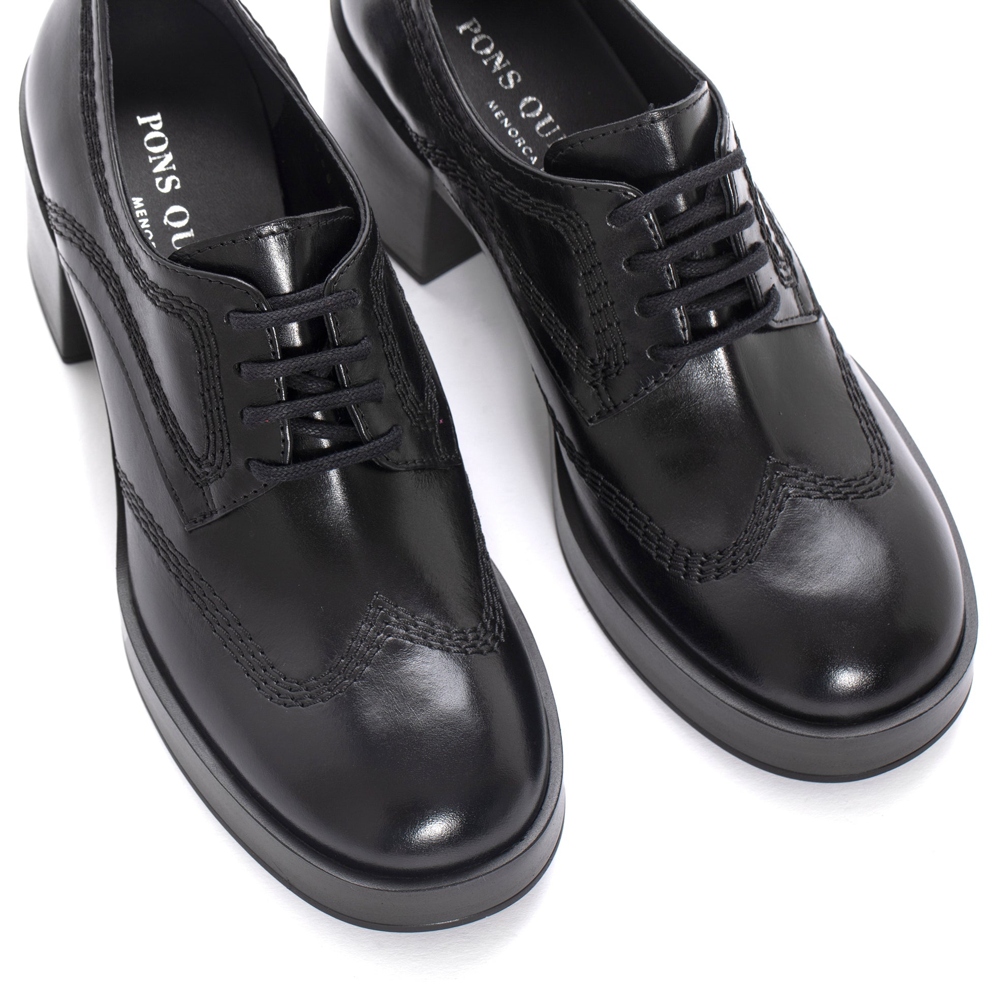 ZAPATO TACON CRISTIN NEPAL NEGRO