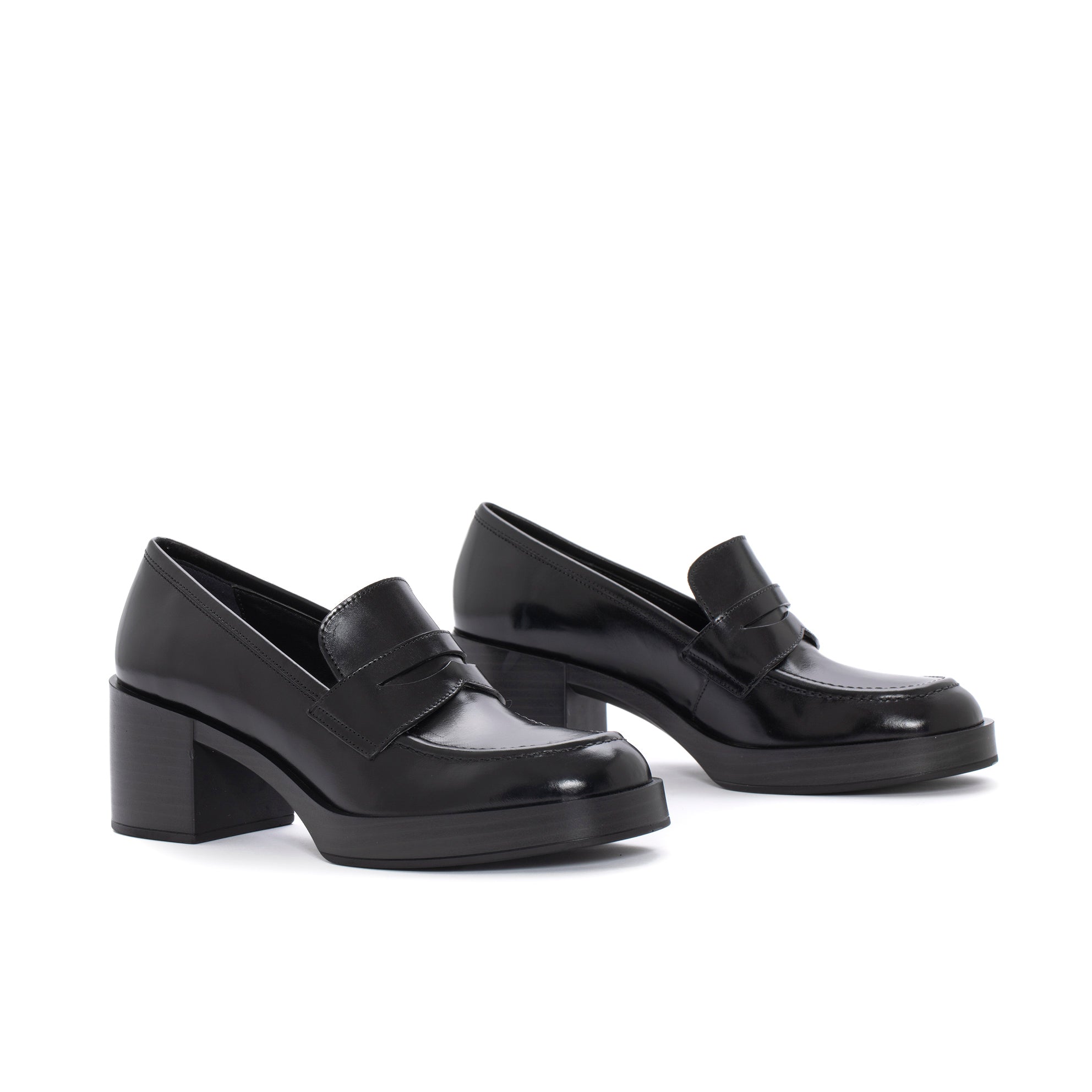 CRISTIN NEPAL BLACK HEEL SHOE