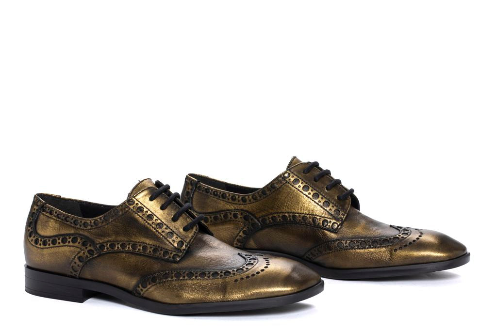 ZAPATO STEFAN NAPETTA ORO